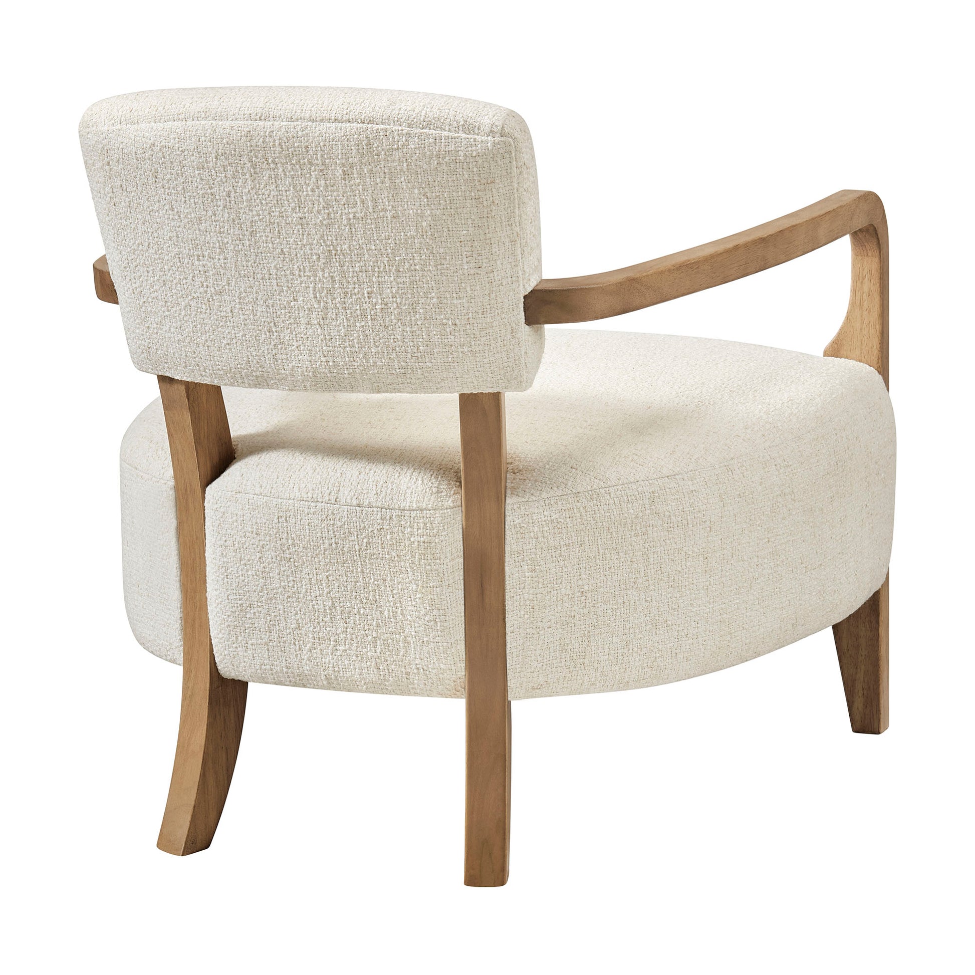 Zinnia Linen Blend Accent Chair by Modway