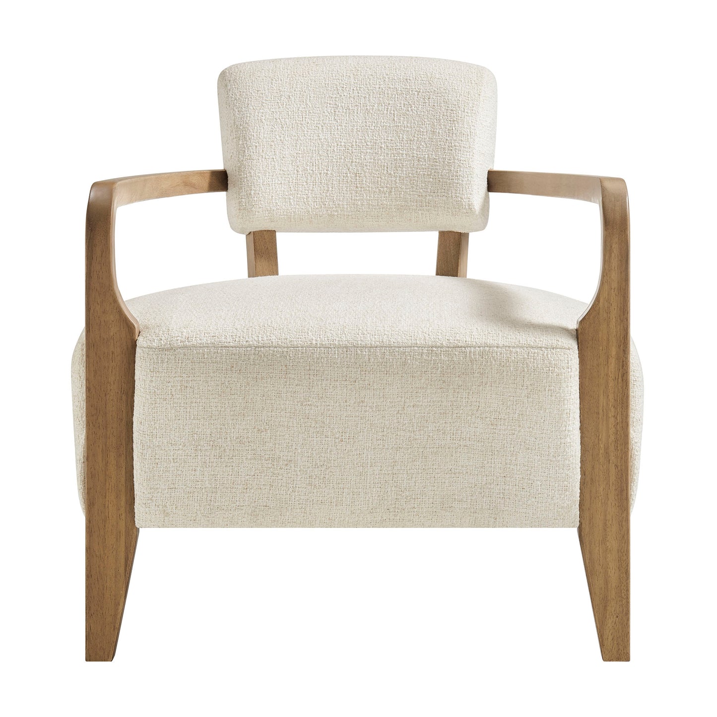 Zinnia Linen Blend Accent Chair by Modway