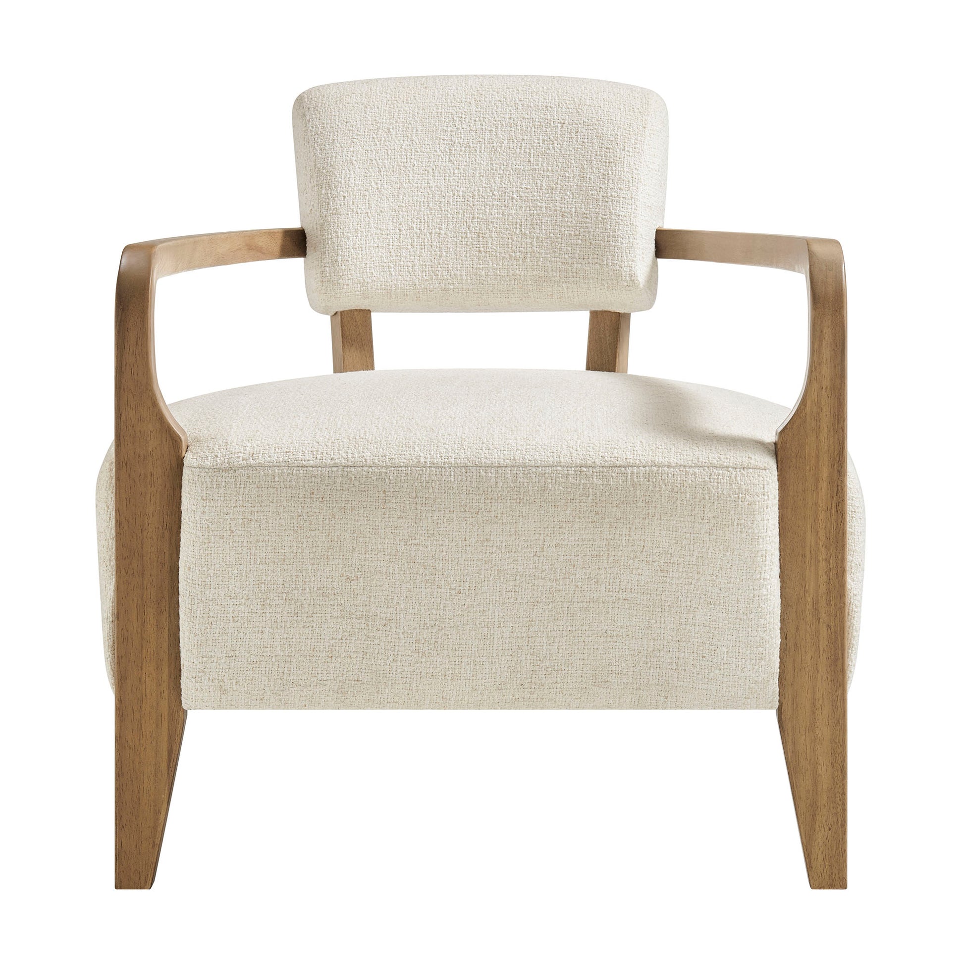 Zinnia Linen Blend Accent Chair by Modway