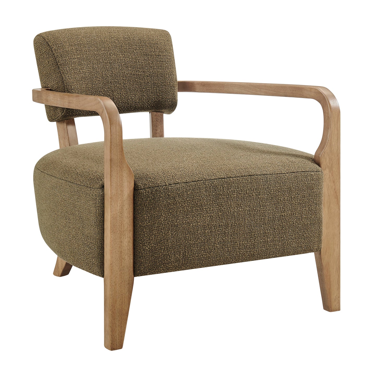 Zinnia Linen Blend Accent Chair by Modway