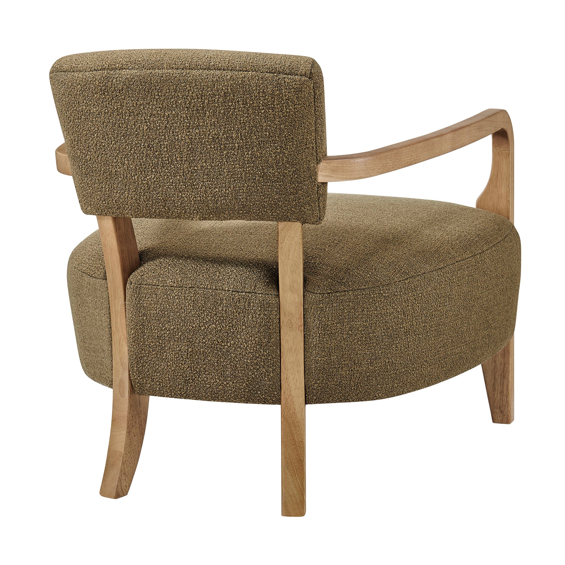 Zinnia Linen Blend Accent Chair by Modway