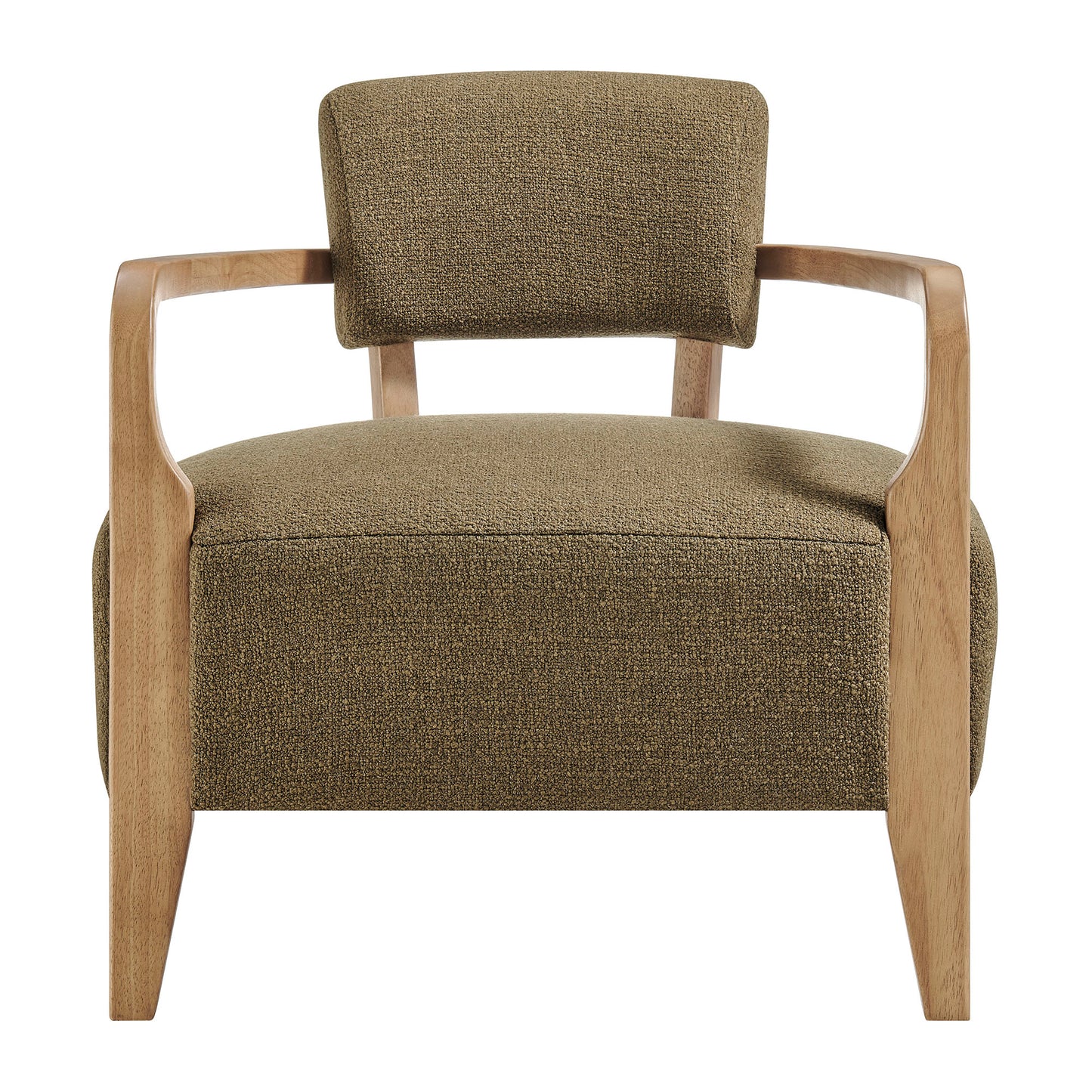Zinnia Linen Blend Accent Chair by Modway