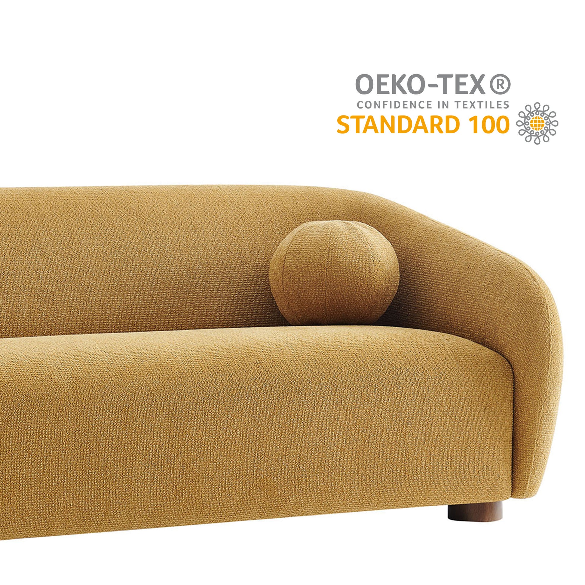 Holland 85" Chenille Fabric Sofa by Modway