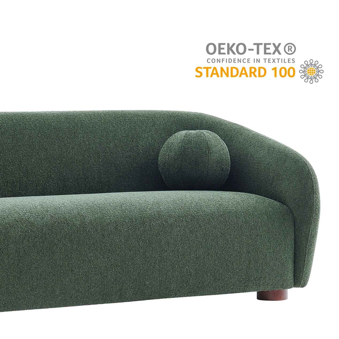 Holland 85" Chenille Fabric Sofa by Modway