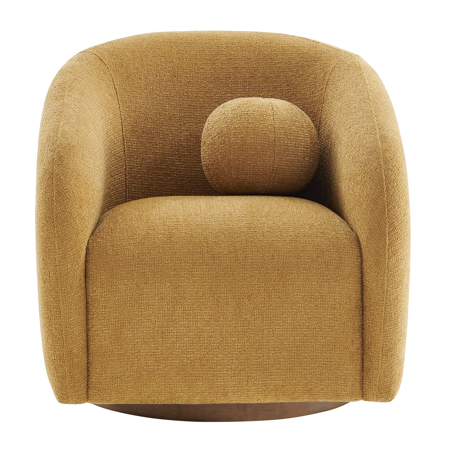 Holland Swivel Chenille Fabric Armchair by Modway