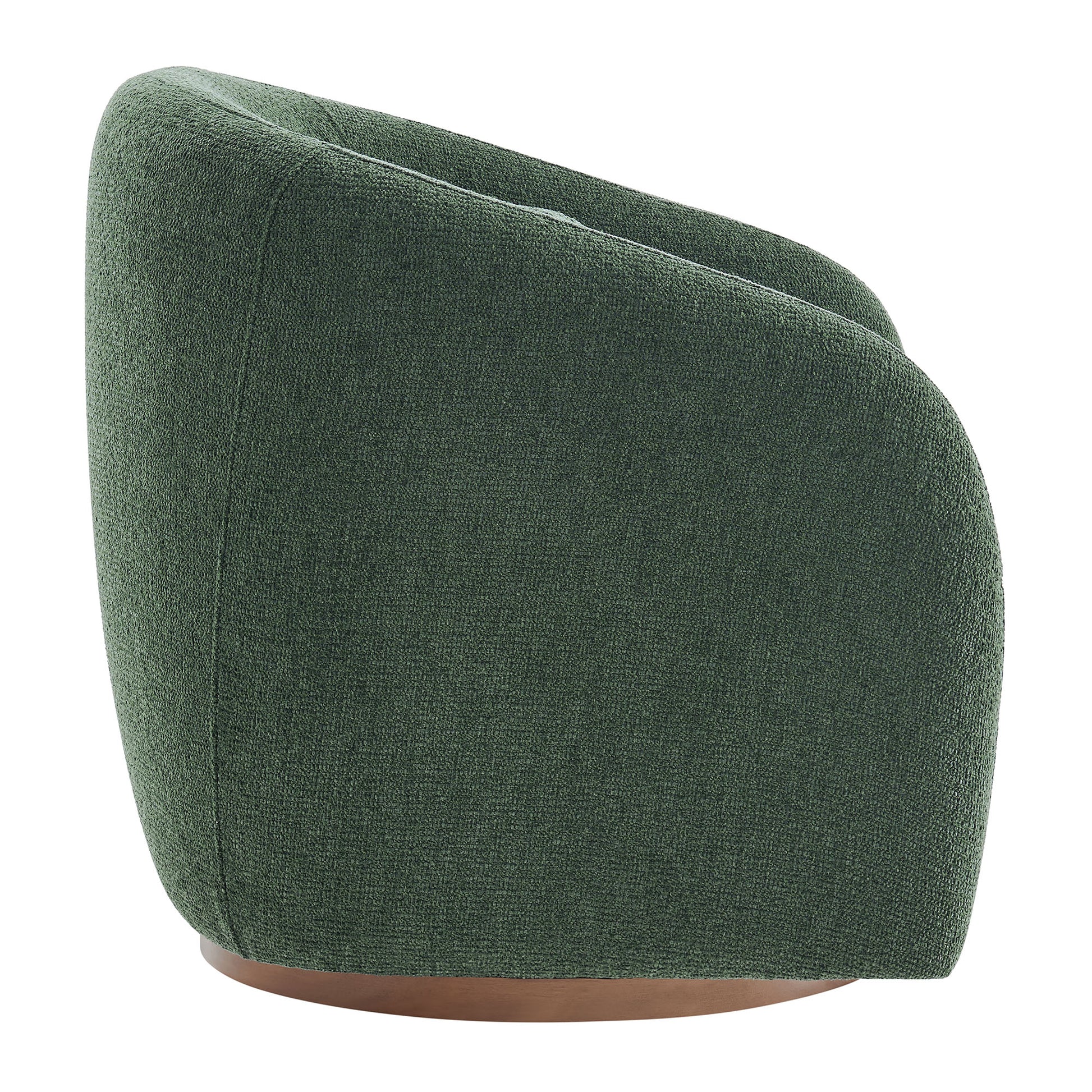 Holland Swivel Chenille Fabric Armchair by Modway