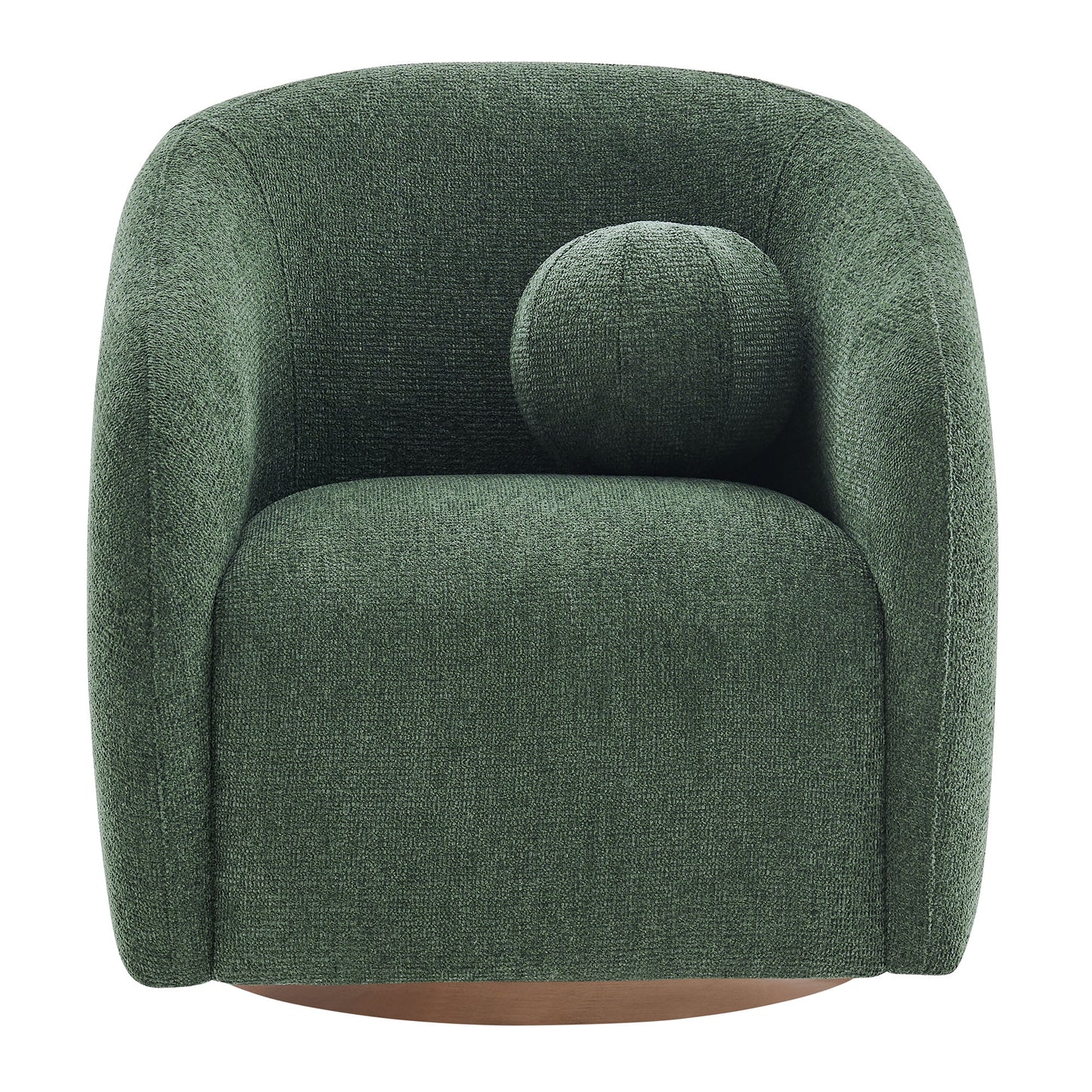 Holland Swivel Chenille Fabric Armchair by Modway