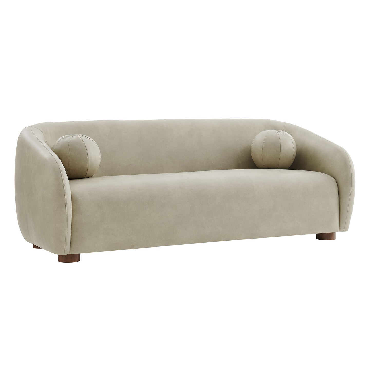 Holland 85" Vegan Leather Sofa by Modway
