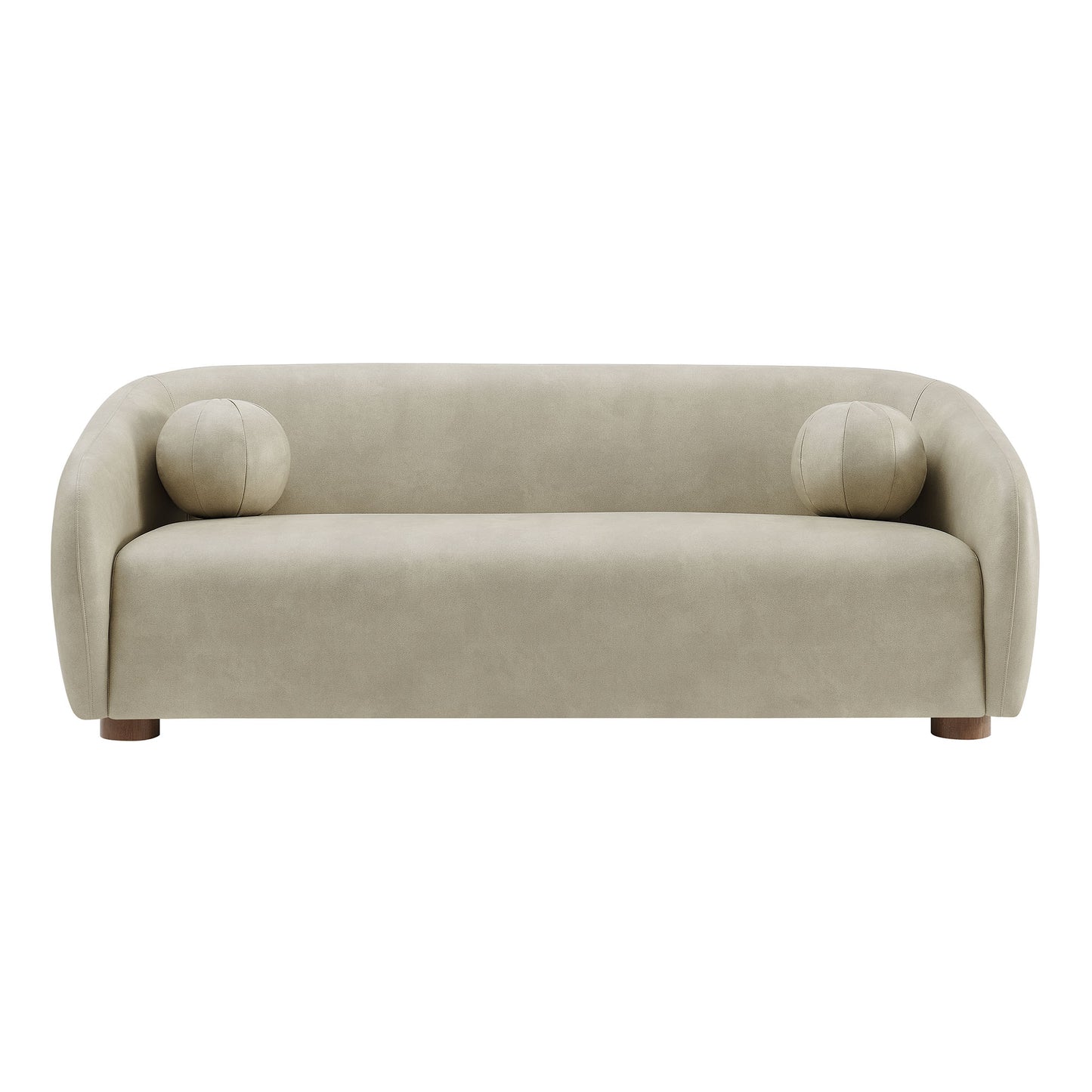 Holland 85" Vegan Leather Sofa by Modway