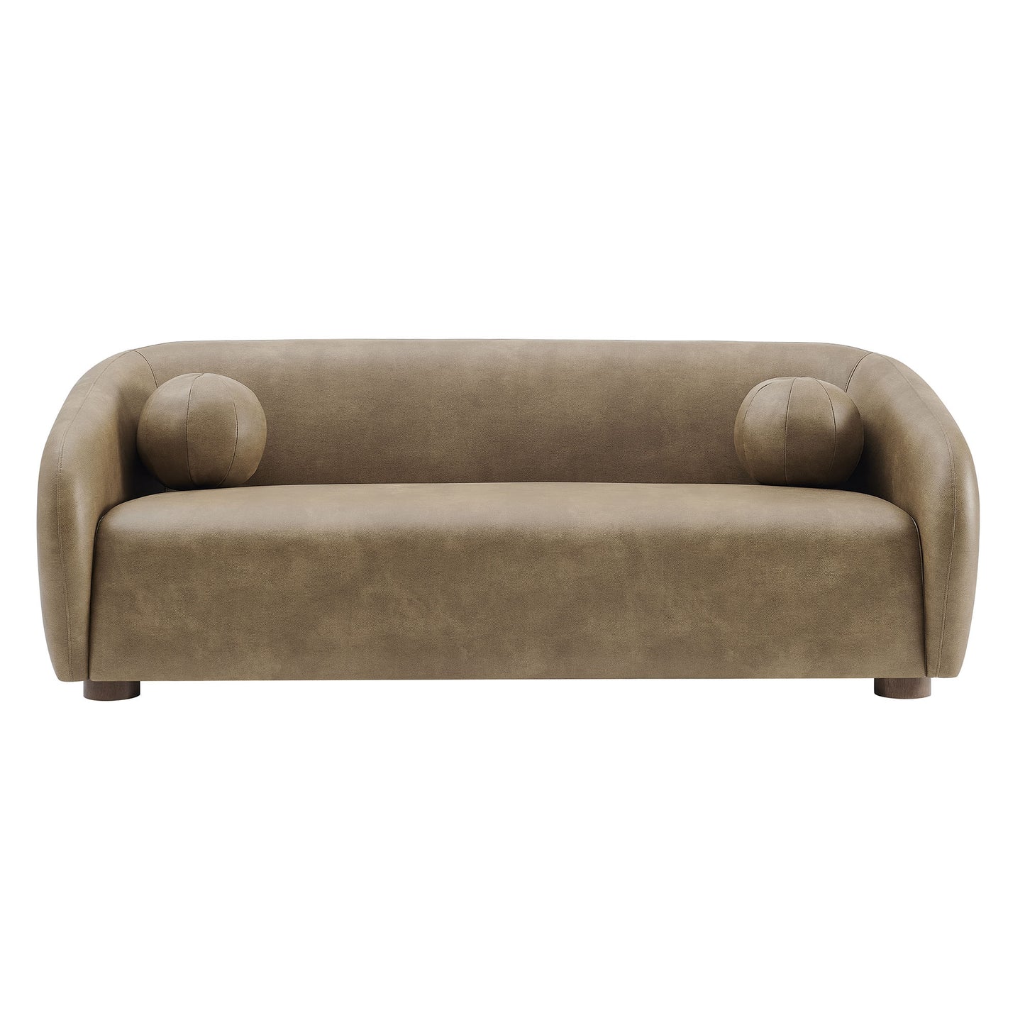 Holland 85" Vegan Leather Sofa by Modway