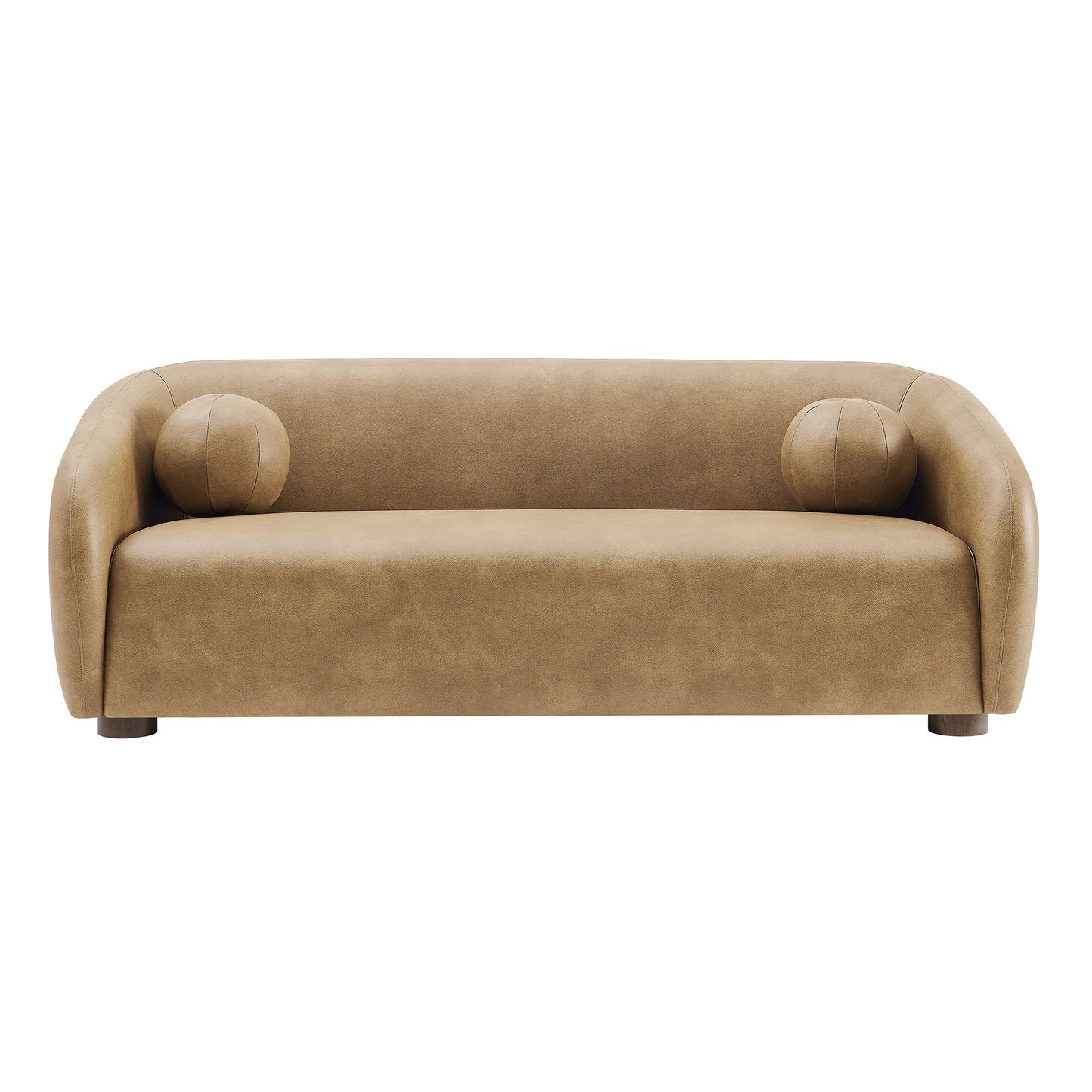 Holland 85" Vegan Leather Sofa by Modway
