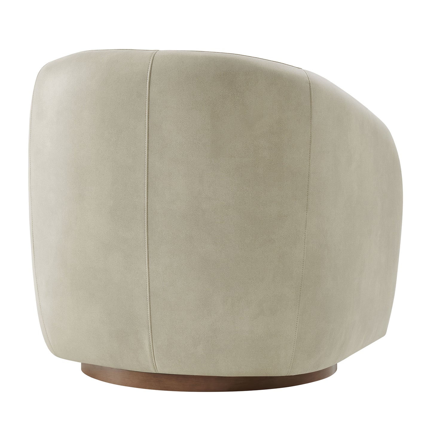 Holland Swivel Vegan Leather Armchair by Modway