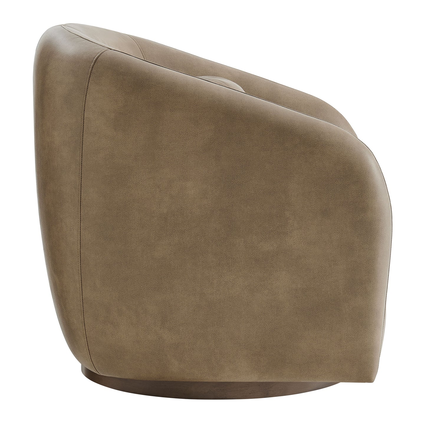 Holland Swivel Vegan Leather Armchair by Modway