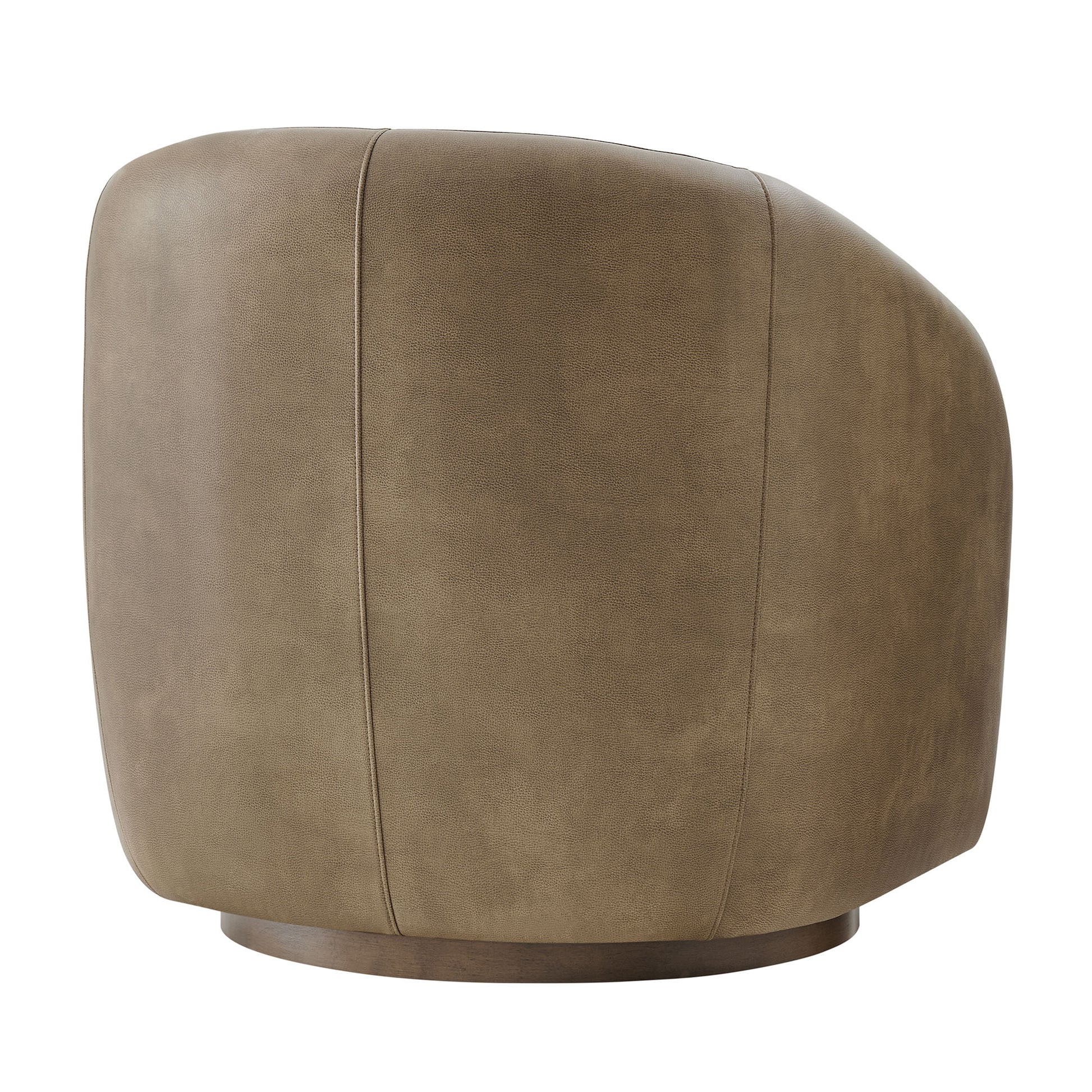 Holland Swivel Vegan Leather Armchair by Modway
