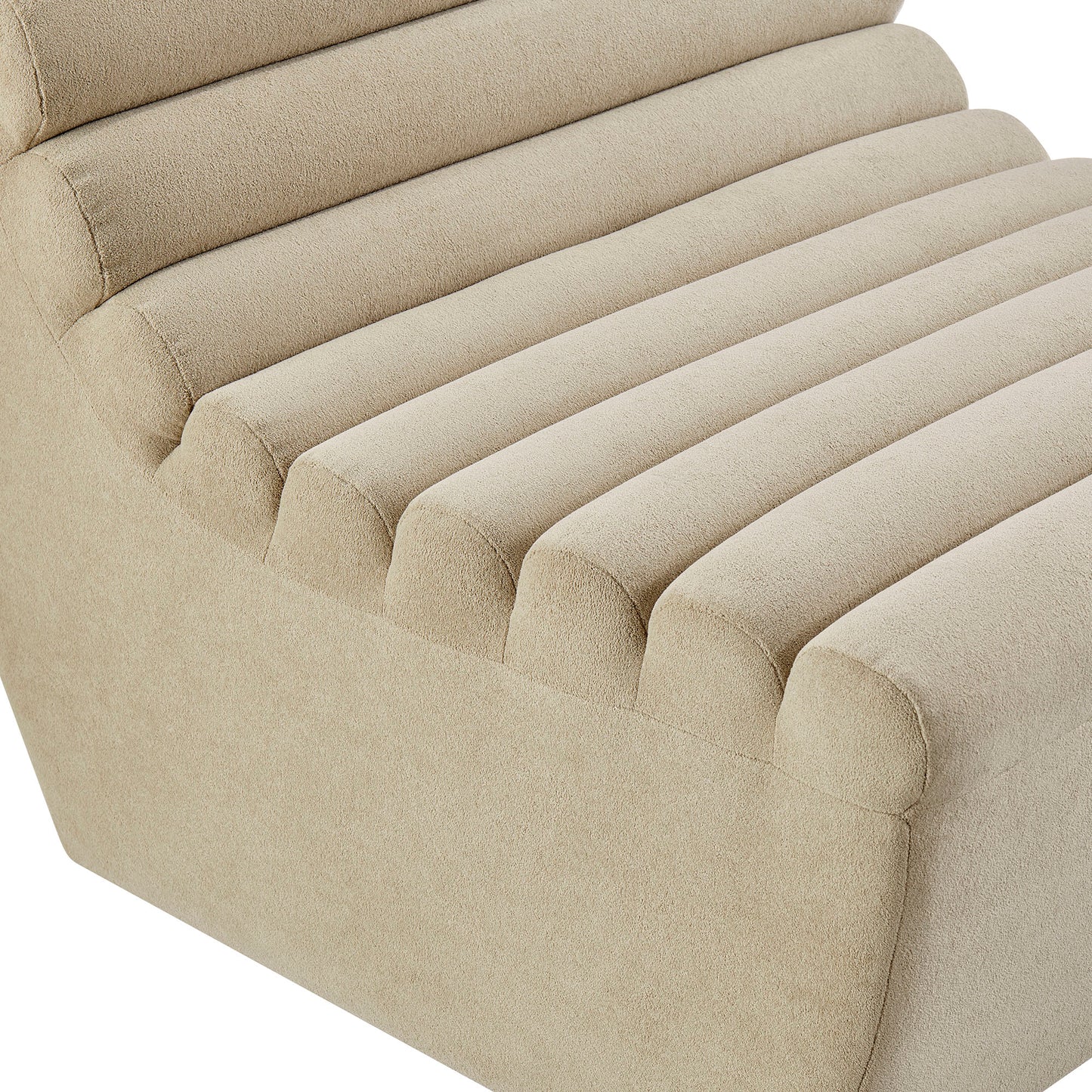Corbin Performance Fleece Armless Accent Chair by Modway