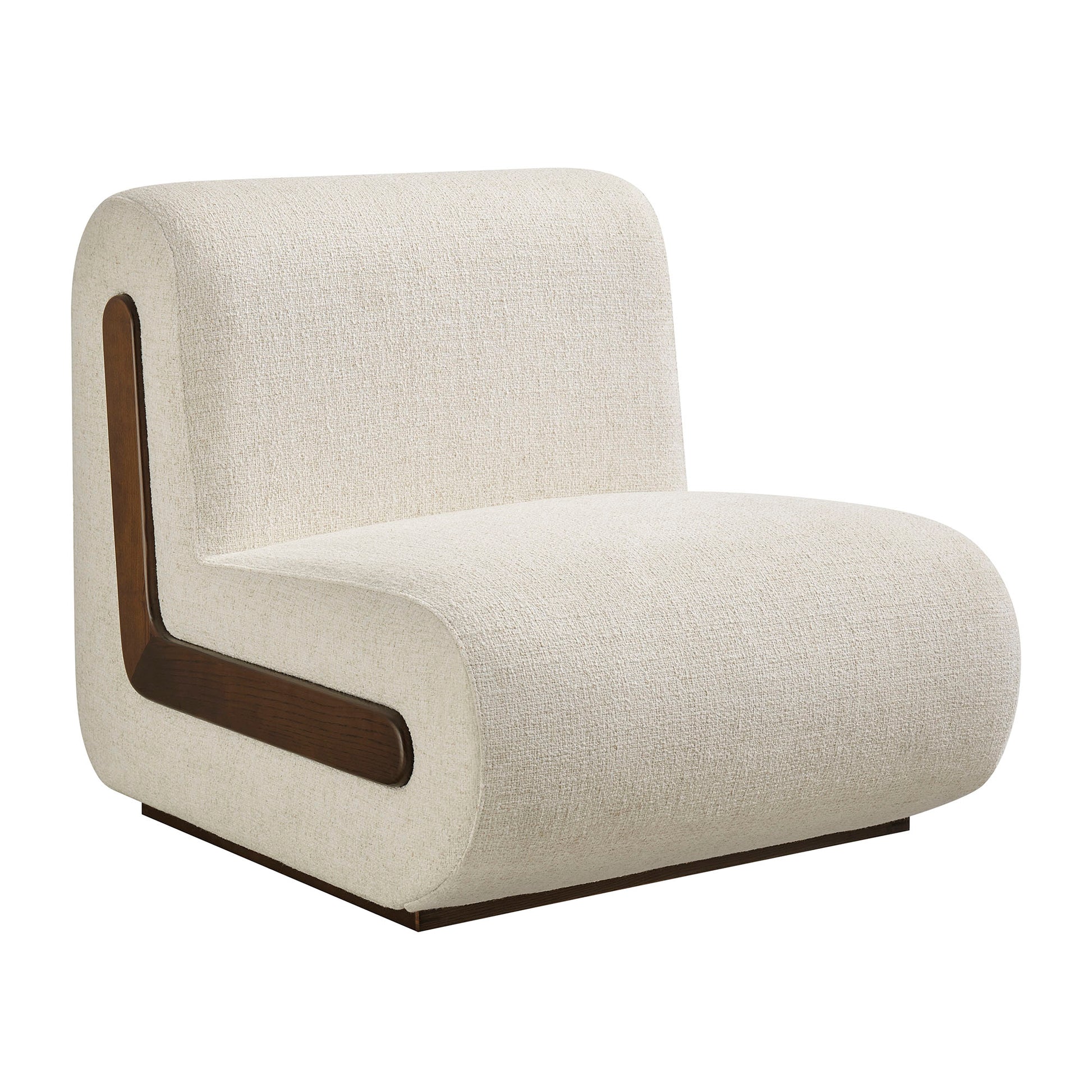 Denby Linen Blend Accent Chair by Modway