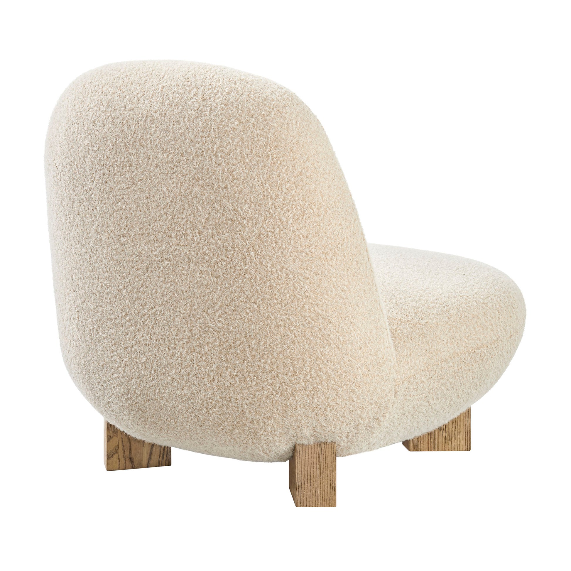 Norwood Faux Mohair Bean Shaped Accent Chair by Modway