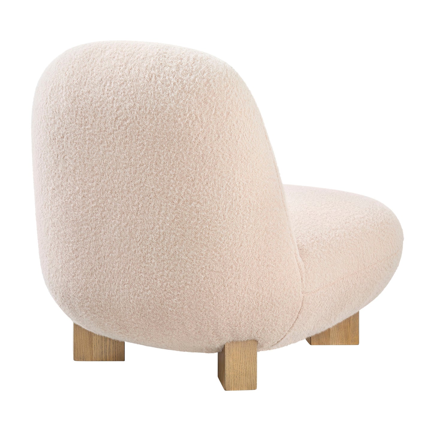 Norwood Faux Mohair Bean Shaped Accent Chair by Modway
