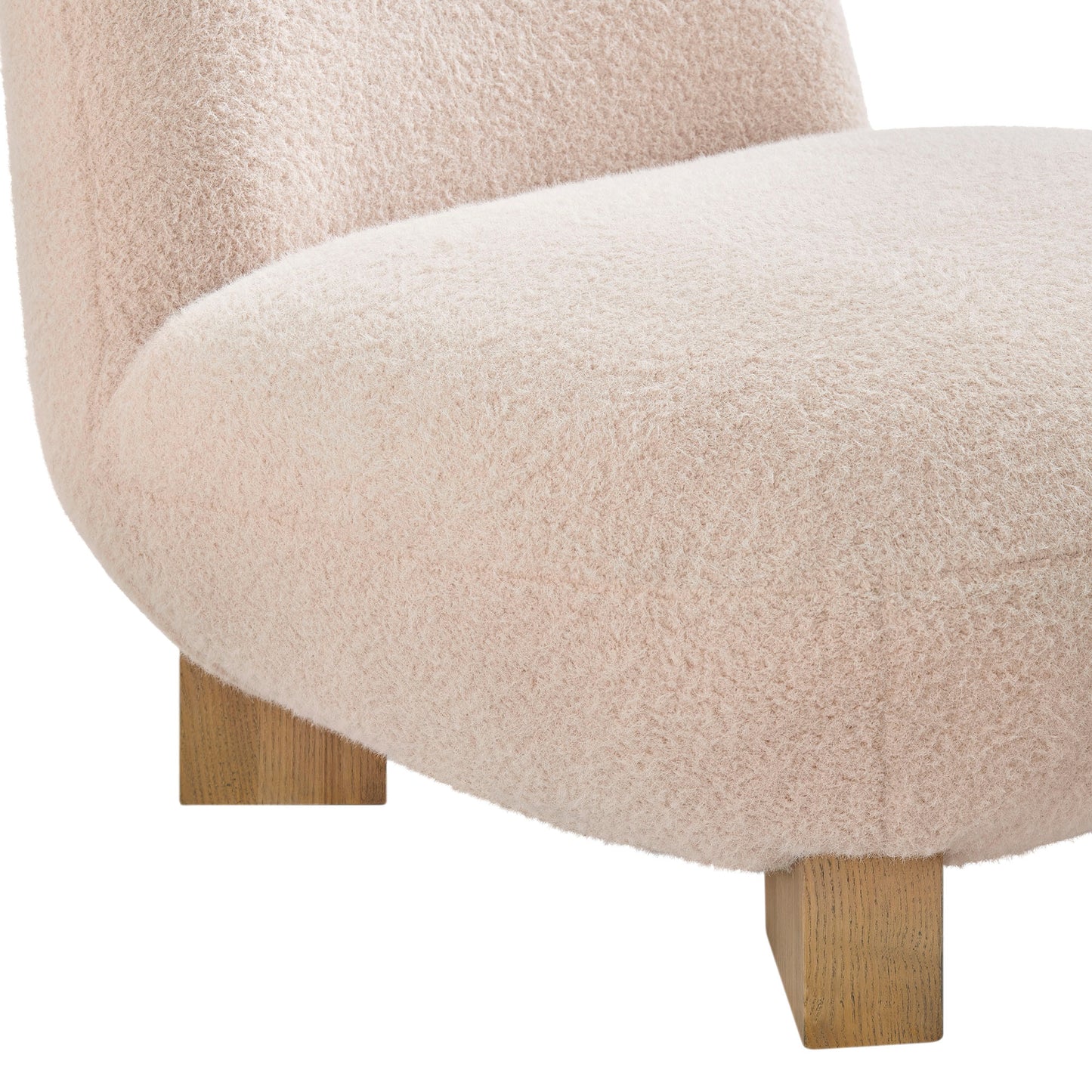 Norwood Faux Mohair Bean Shaped Accent Chair by Modway