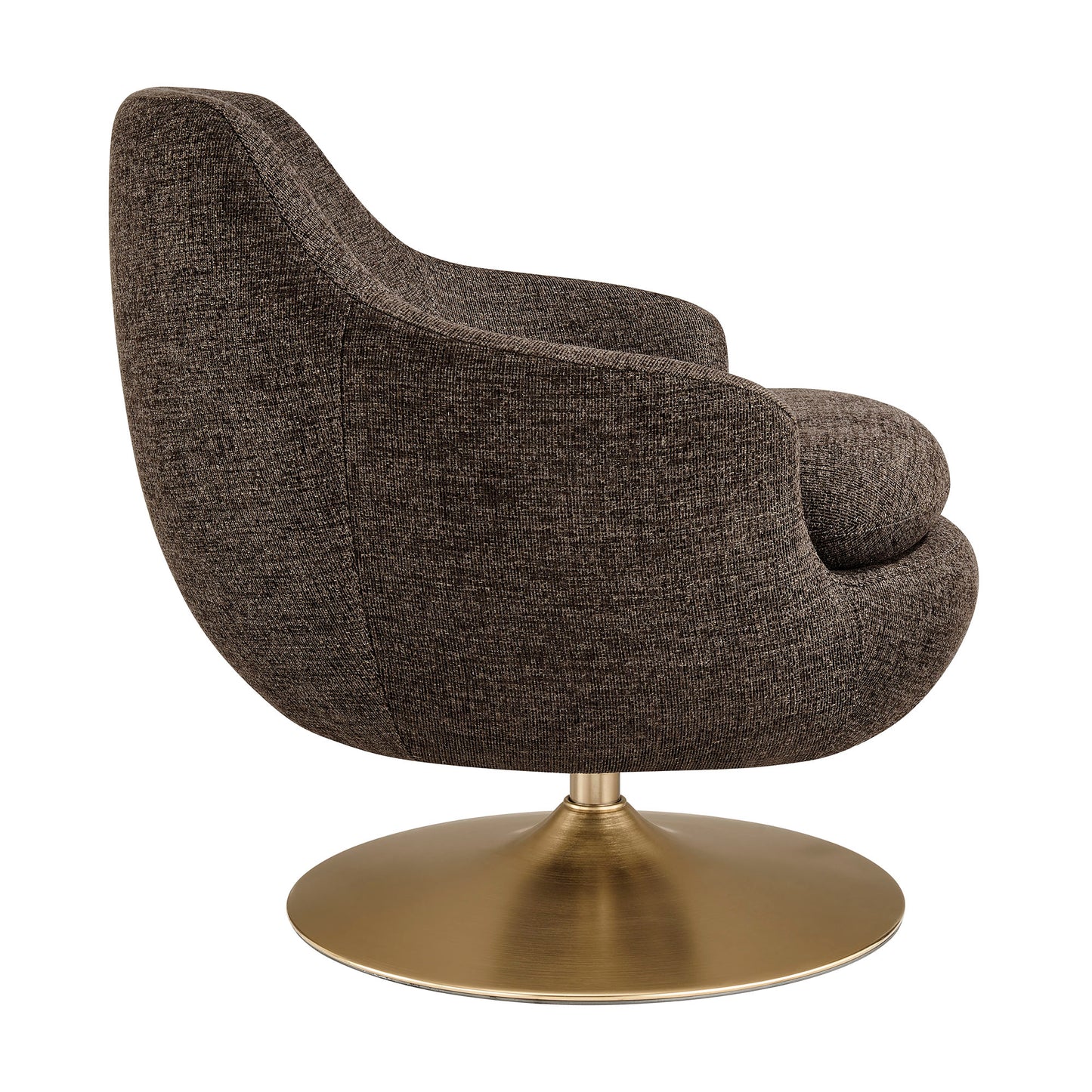 Quimby Melange Chenille Swivel Accent Chair by Modway