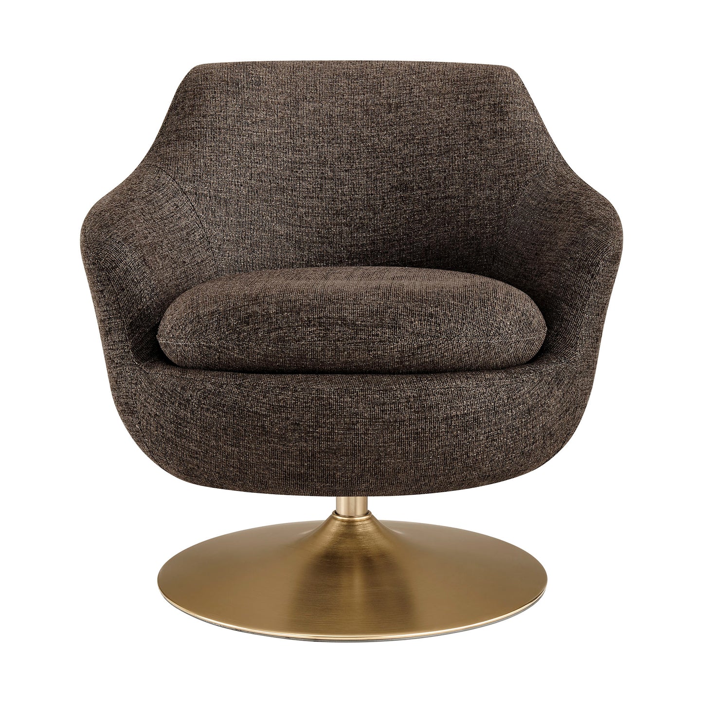 Quimby Melange Chenille Swivel Accent Chair by Modway
