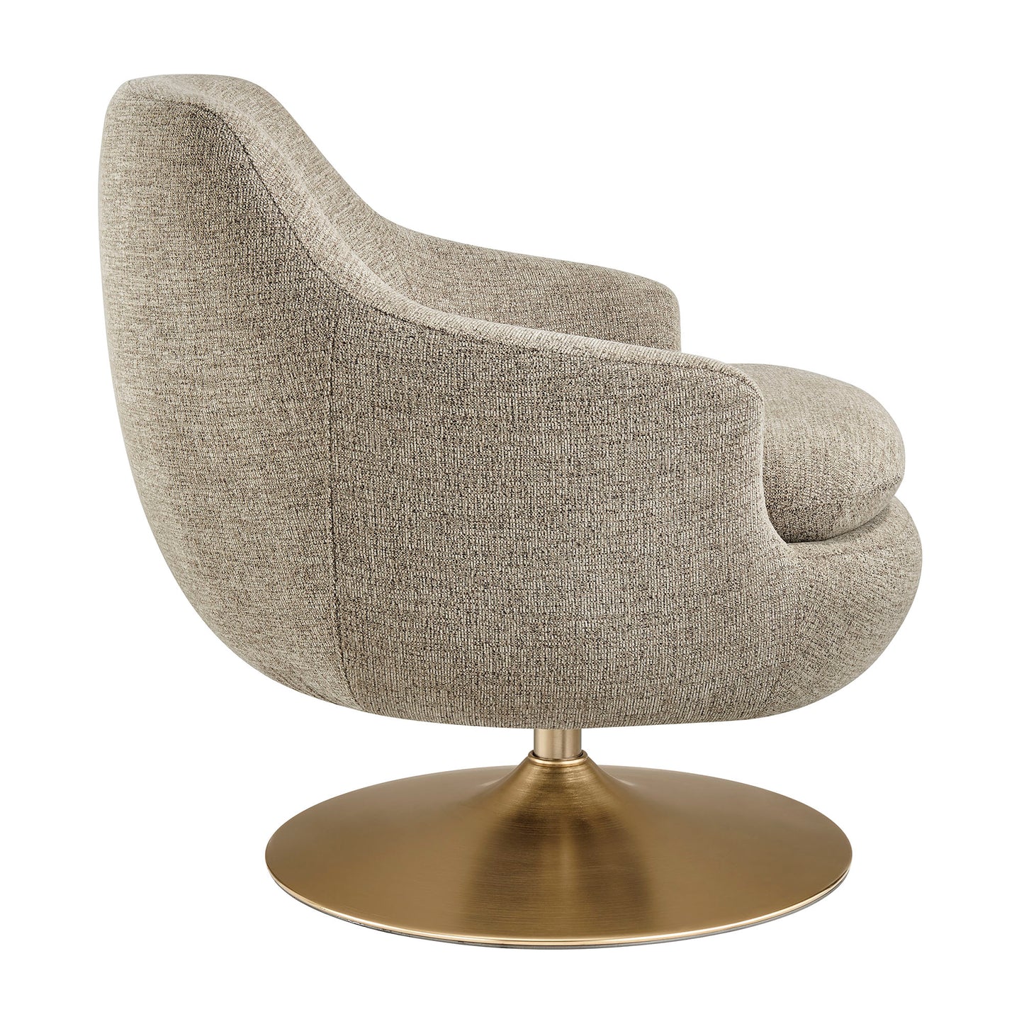 Quimby Melange Chenille Swivel Accent Chair by Modway