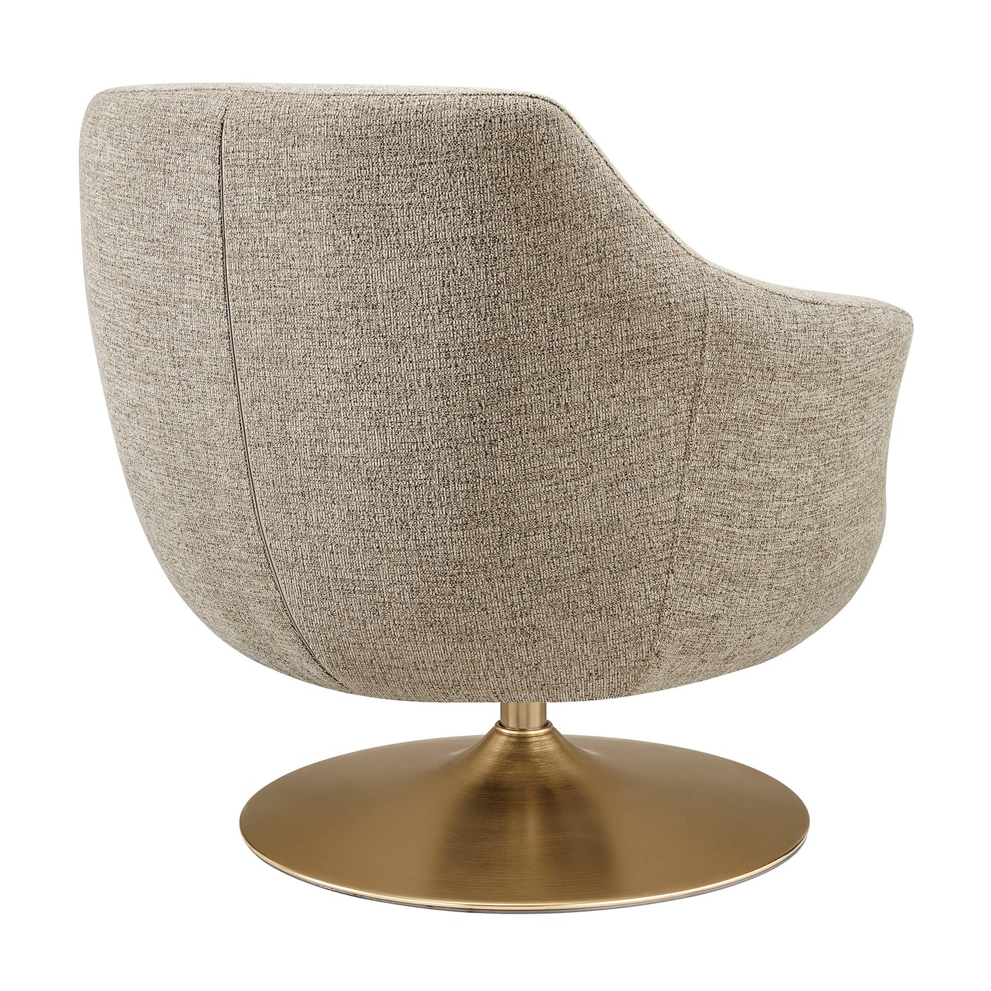 Quimby Melange Chenille Swivel Accent Chair by Modway