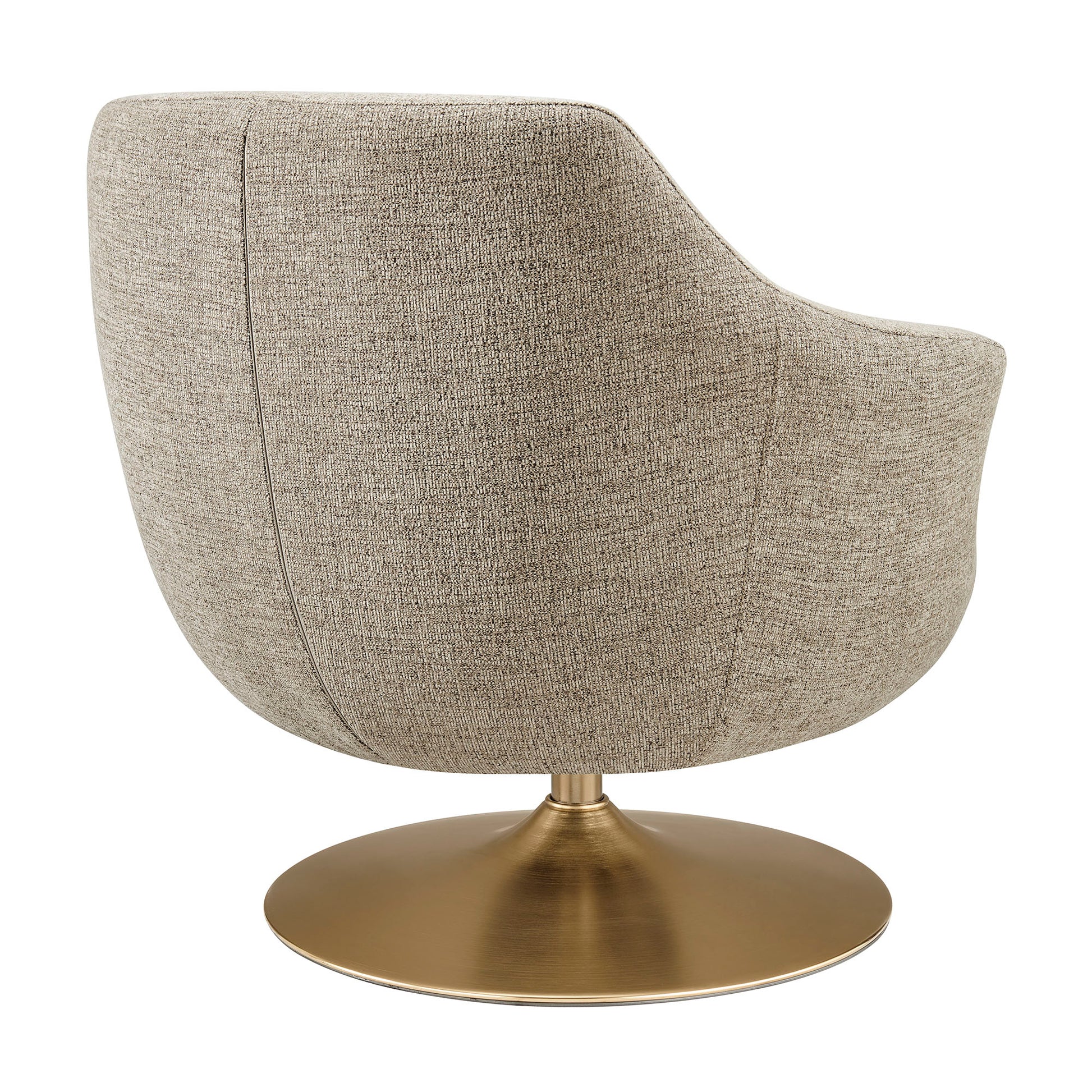 Quimby Melange Chenille Swivel Accent Chair by Modway