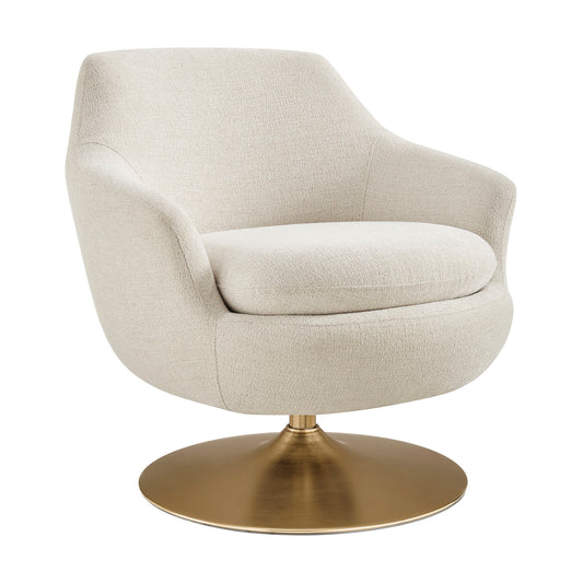 Quimby Melange Chenille Swivel Accent Chair by Modway