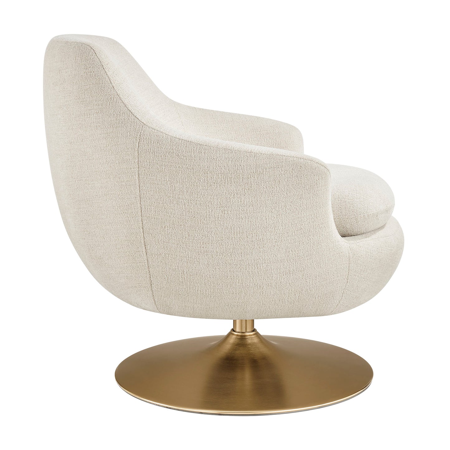 Quimby Melange Chenille Swivel Accent Chair by Modway