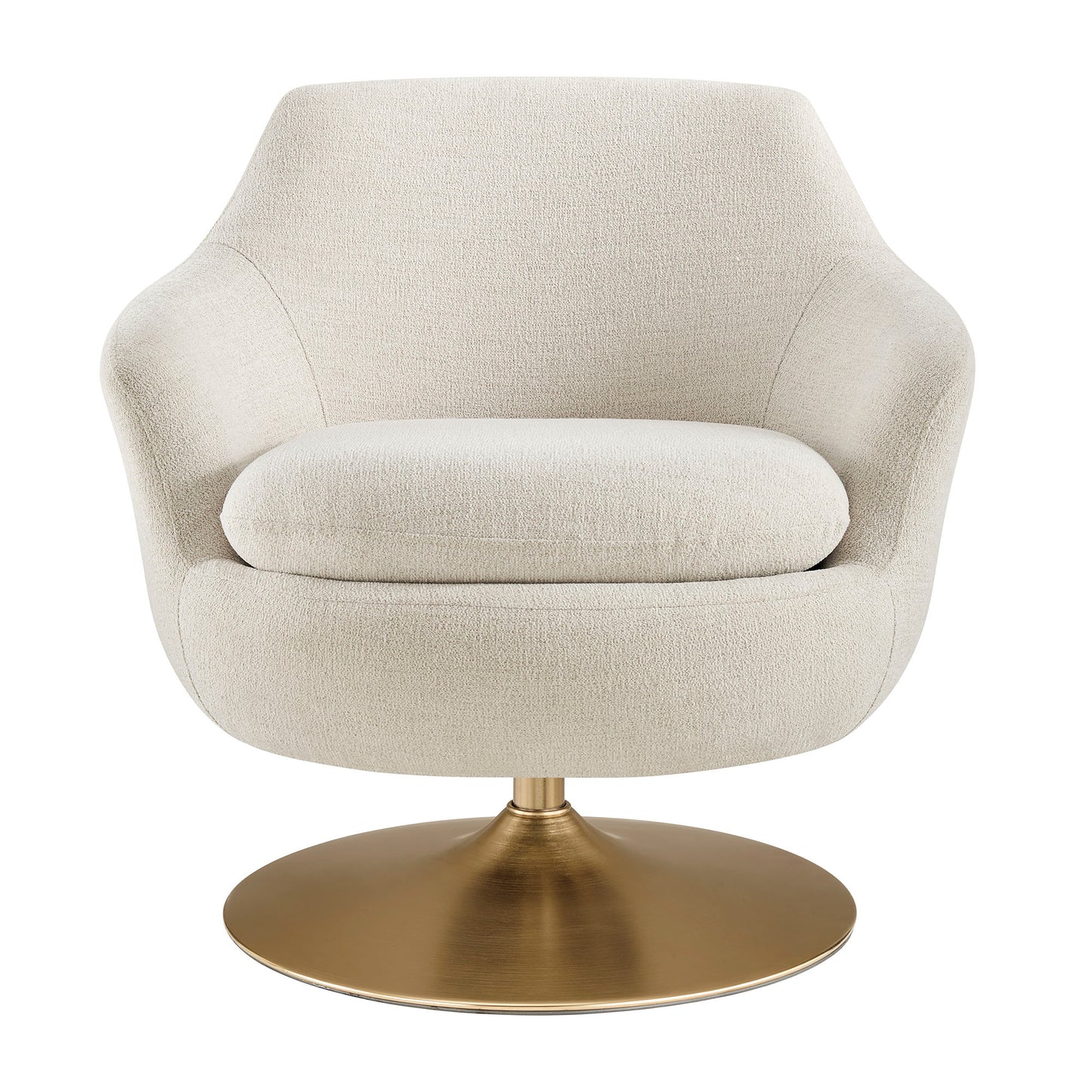 Quimby Melange Chenille Swivel Accent Chair by Modway