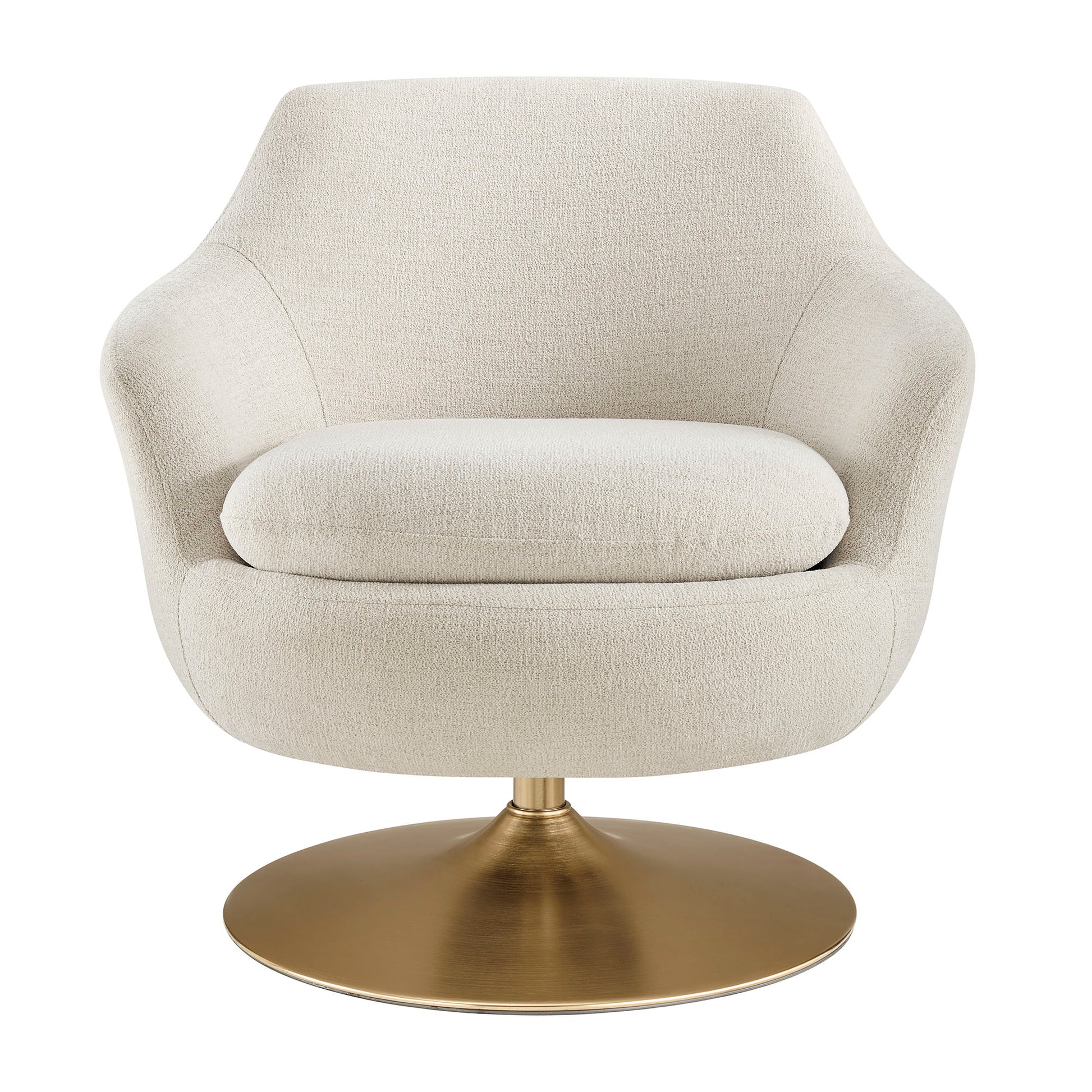 Quimby Melange Chenille Swivel Accent Chair by Modway