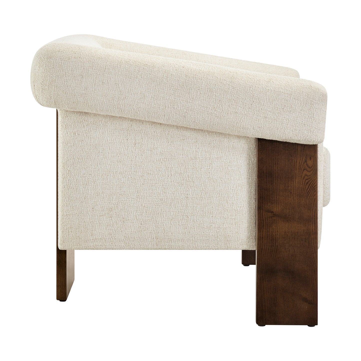 Halbrook Linen Blend Tripod Accent Chair by Modway