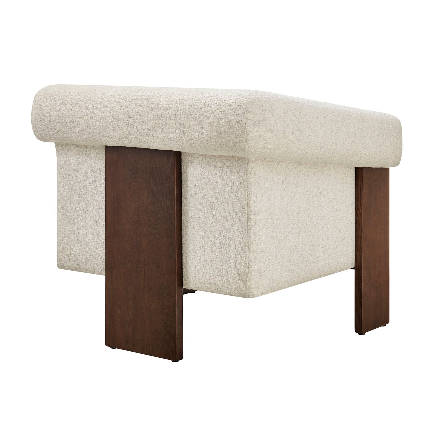 Halbrook Linen Blend Tripod Accent Chair by Modway