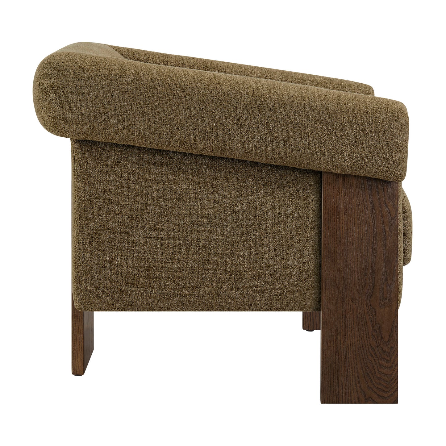 Halbrook Linen Blend Tripod Accent Chair by Modway