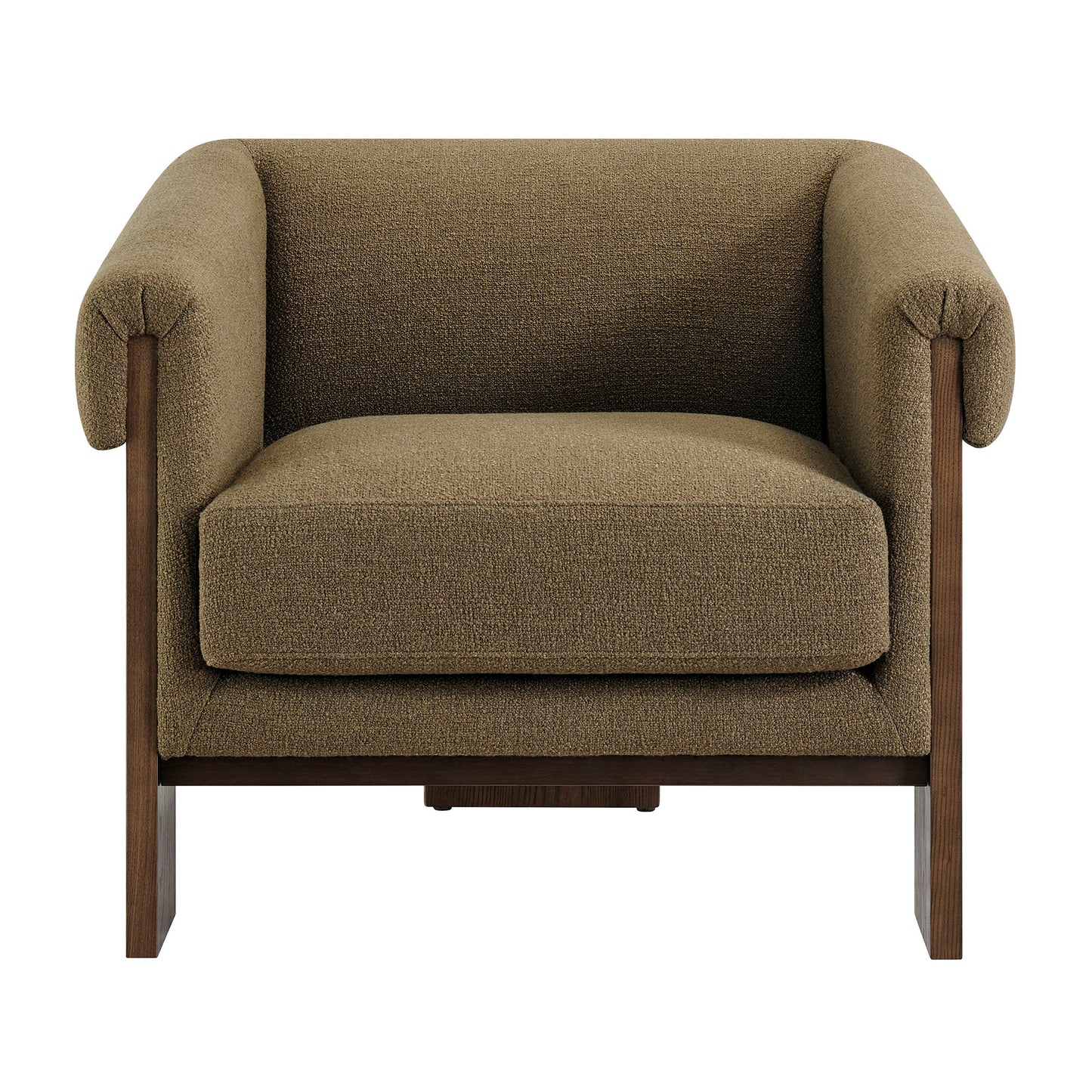 Halbrook Linen Blend Tripod Accent Chair by Modway