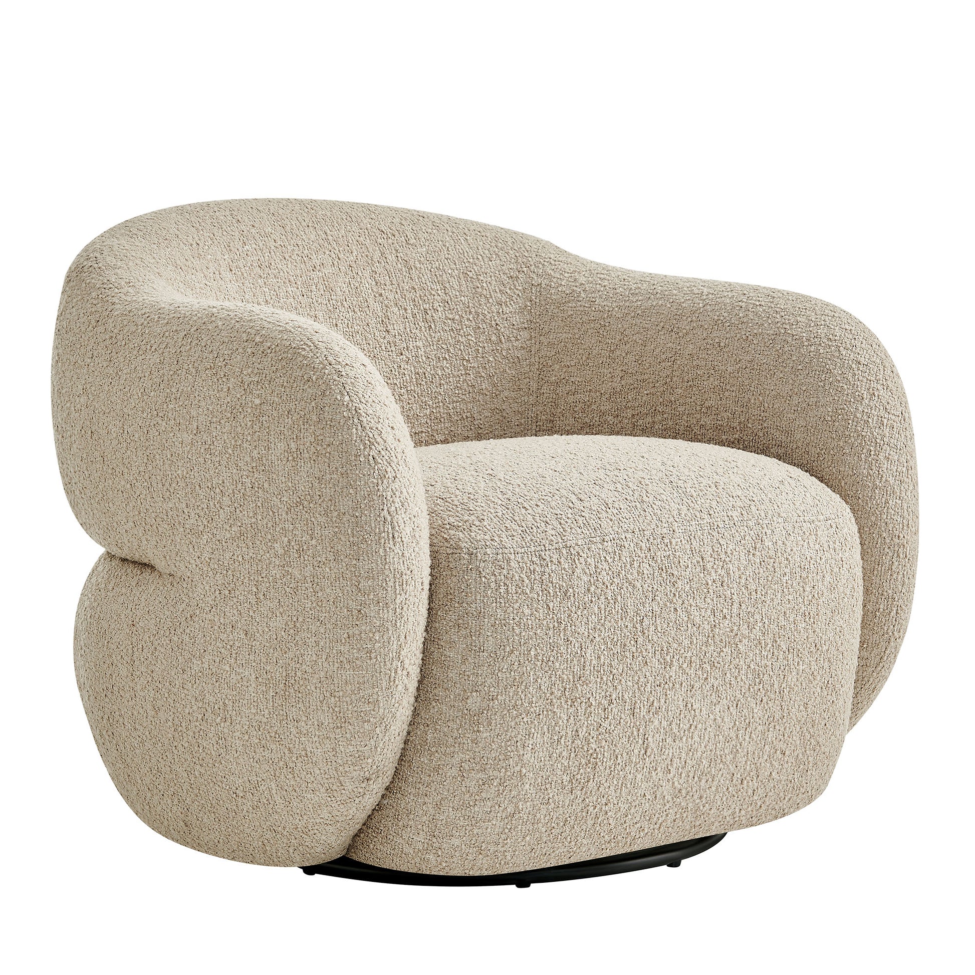 Selby Textured Woven Fabric Swivel Accent Chair by Modway