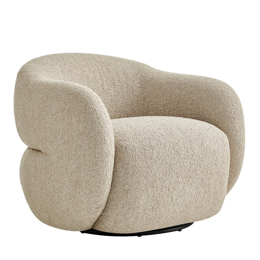 Selby Textured Woven Fabric Swivel Accent Chair by Modway