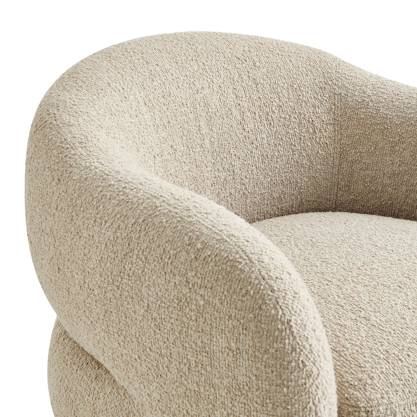 Selby Textured Woven Fabric Swivel Accent Chair by Modway