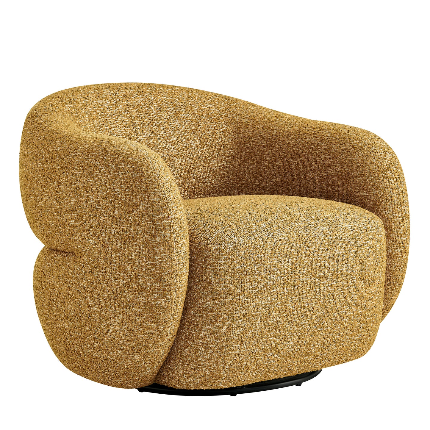 Selby Textured Woven Fabric Swivel Accent Chair by Modway