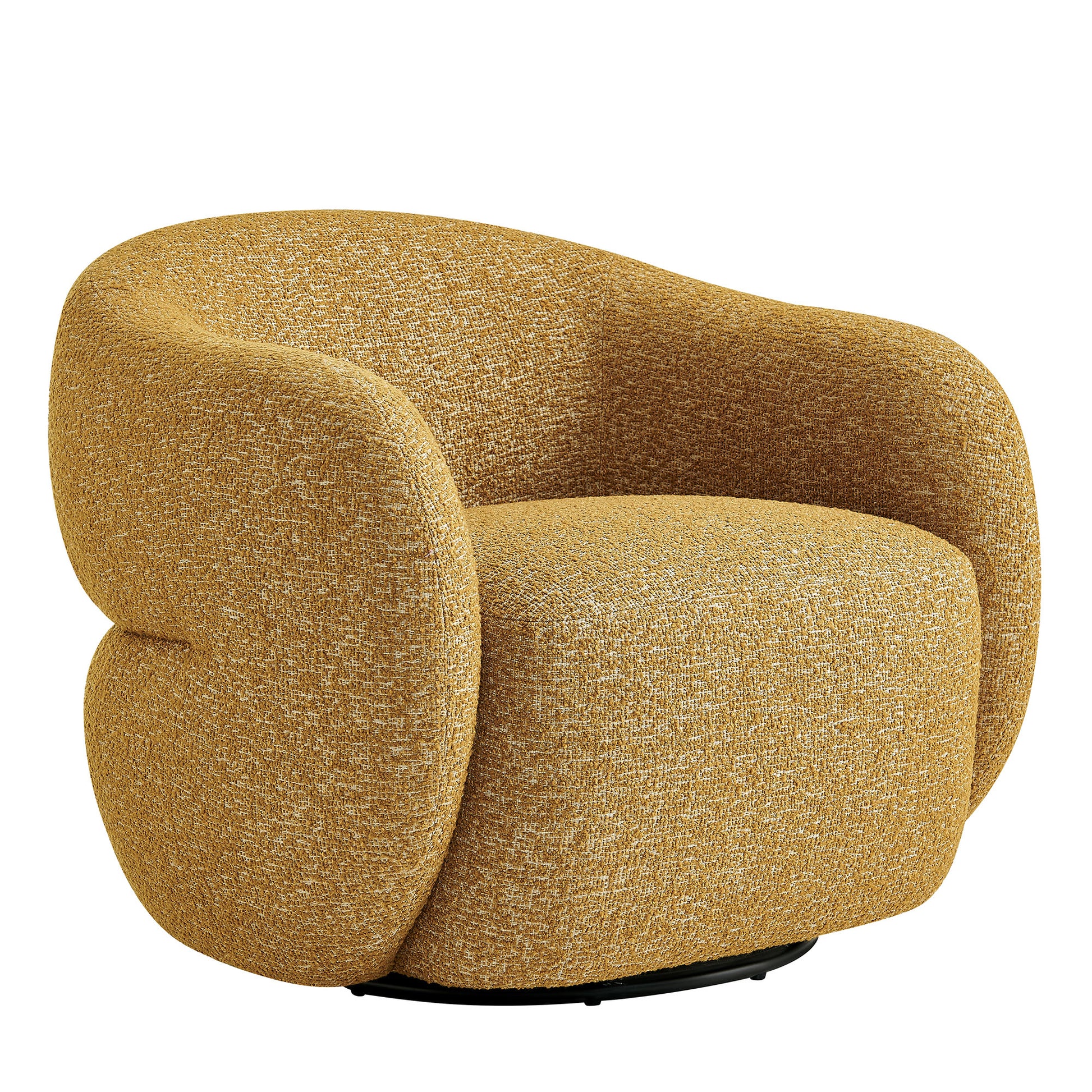 Selby Textured Woven Fabric Swivel Accent Chair by Modway