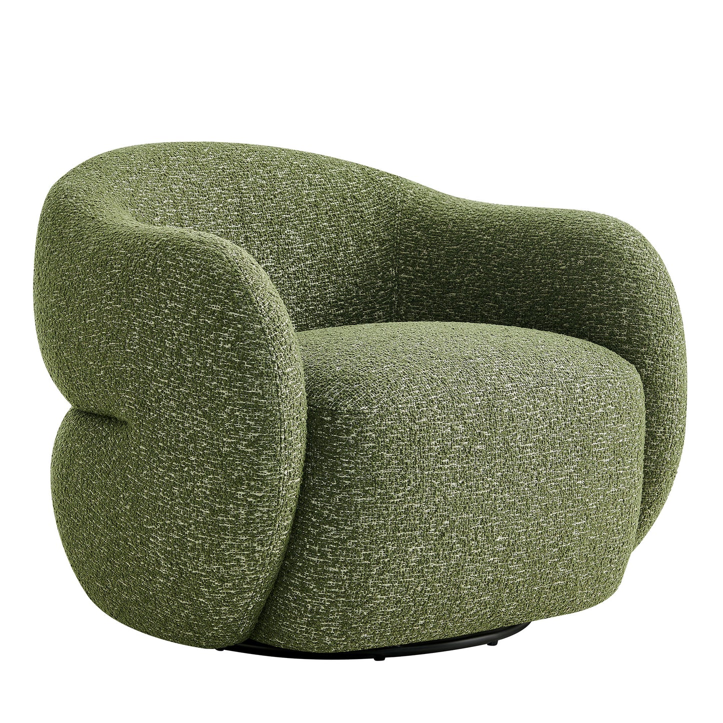Selby Textured Woven Fabric Swivel Accent Chair by Modway