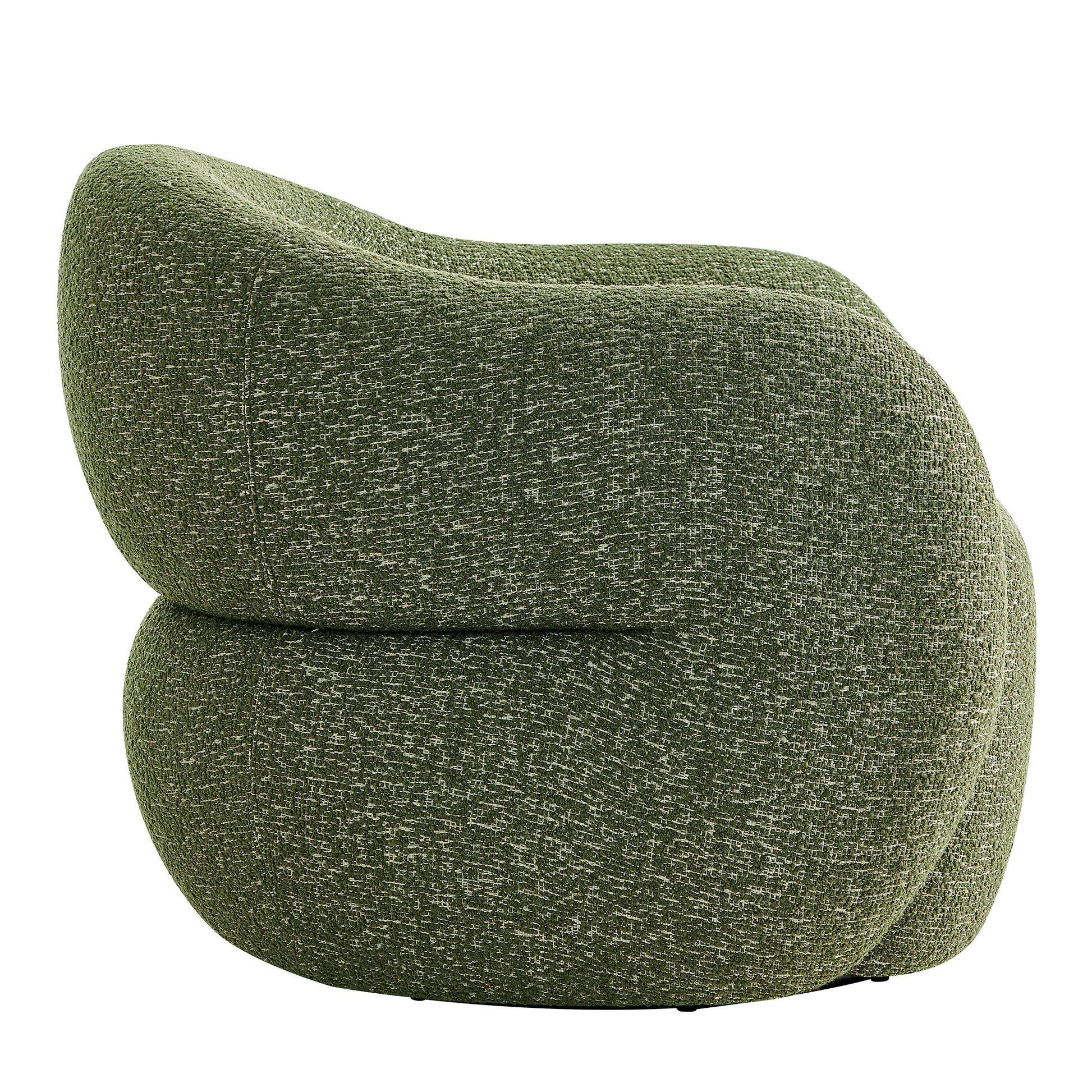 Selby Textured Woven Fabric Swivel Accent Chair by Modway