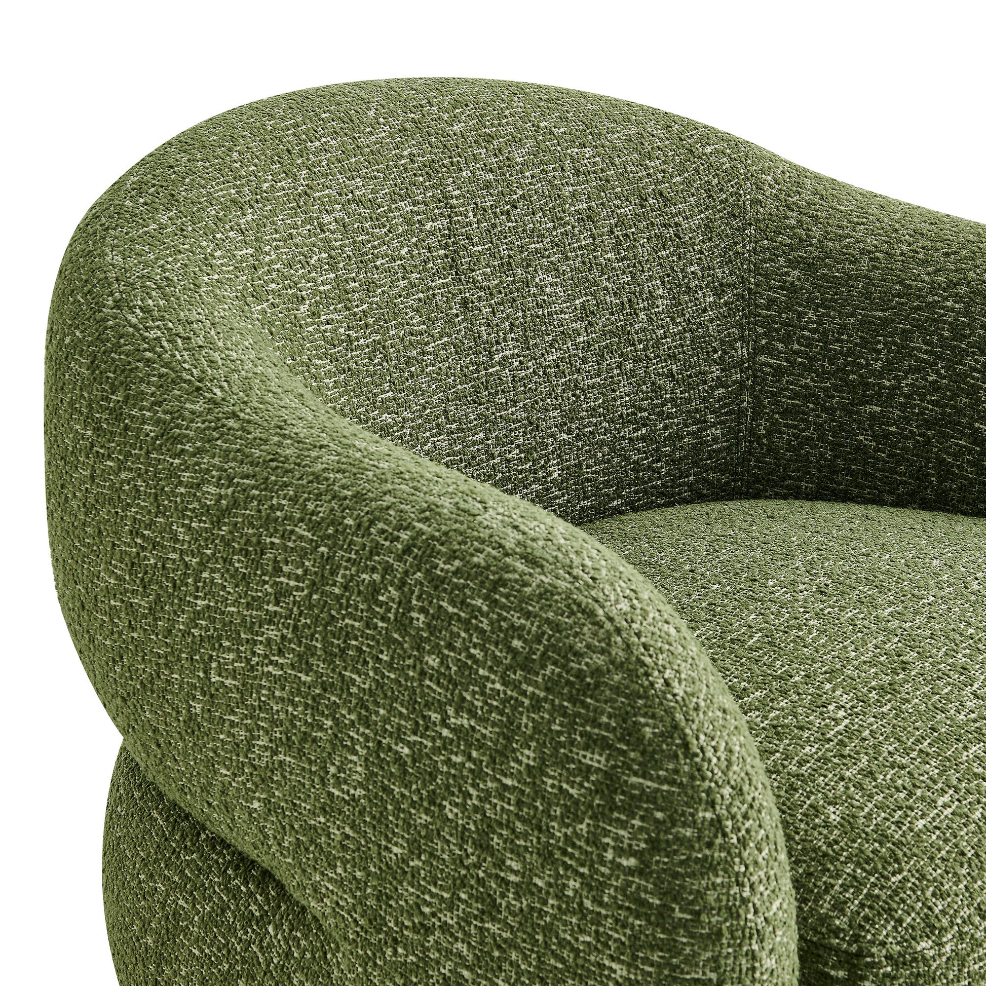 Selby Textured Woven Fabric Swivel Accent Chair by Modway