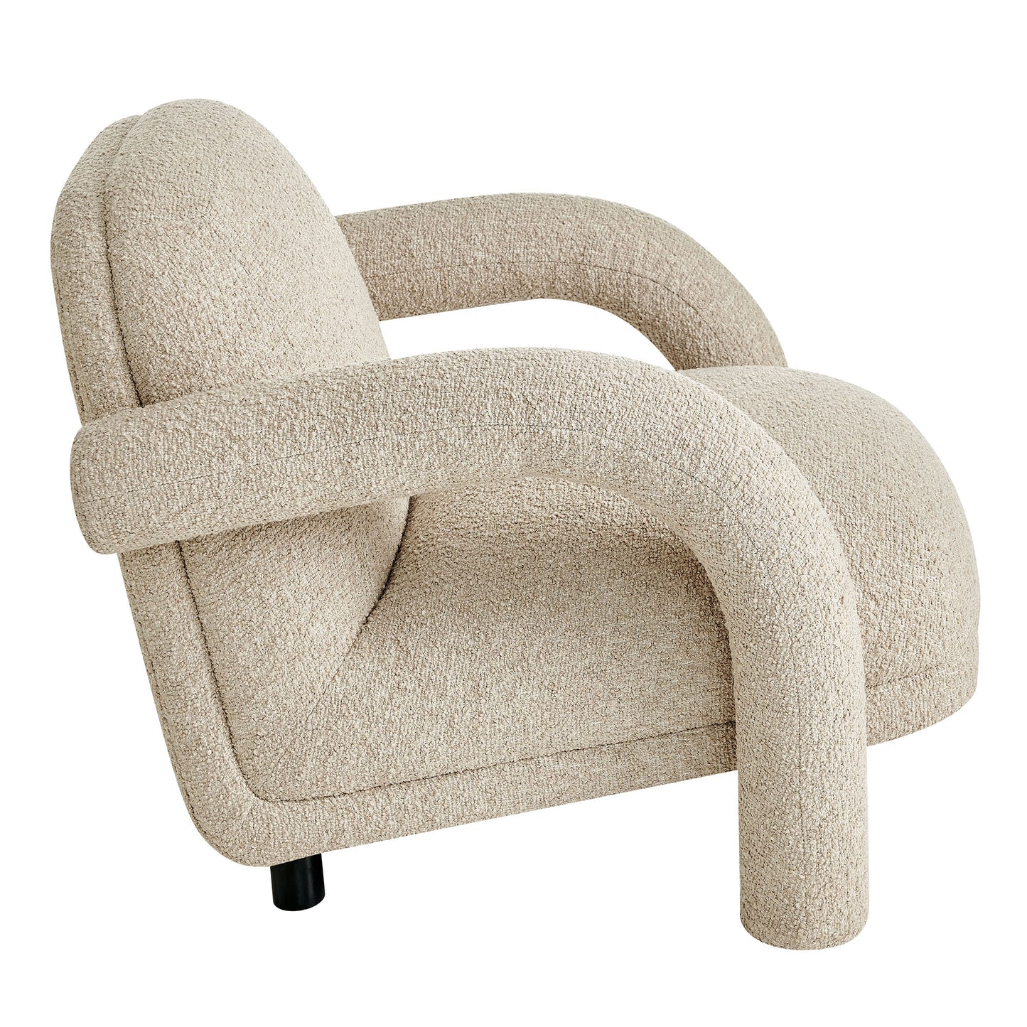 Ferris Textured Woven Fabric Lounge Chair by Modway