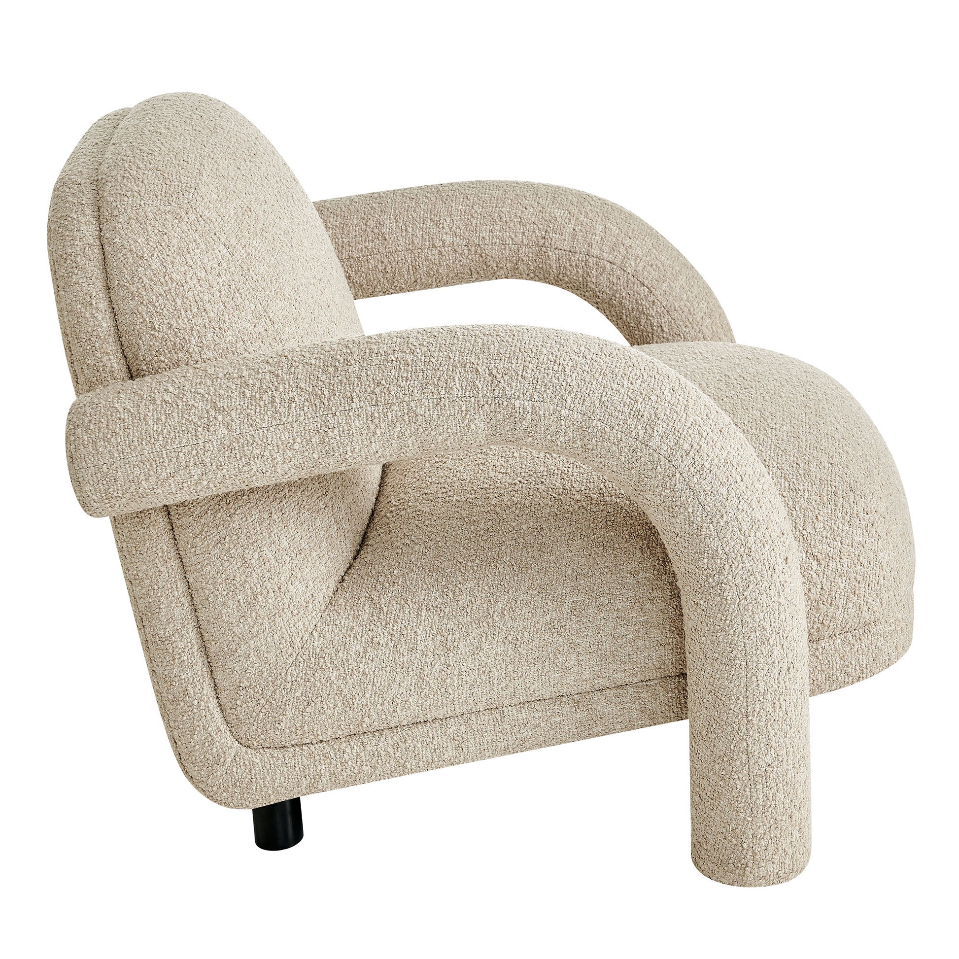 Ferris Textured Woven Fabric Lounge Chair by Modway