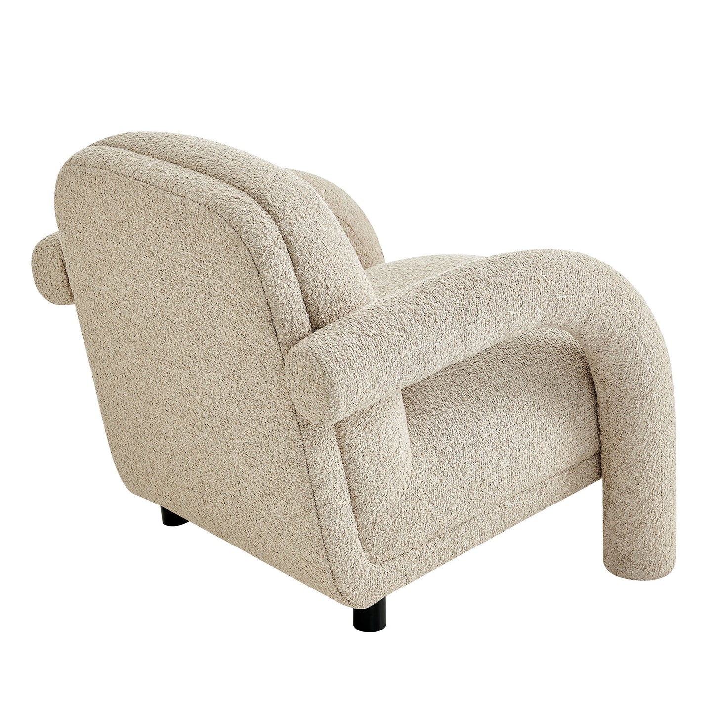 Ferris Textured Woven Fabric Lounge Chair by Modway