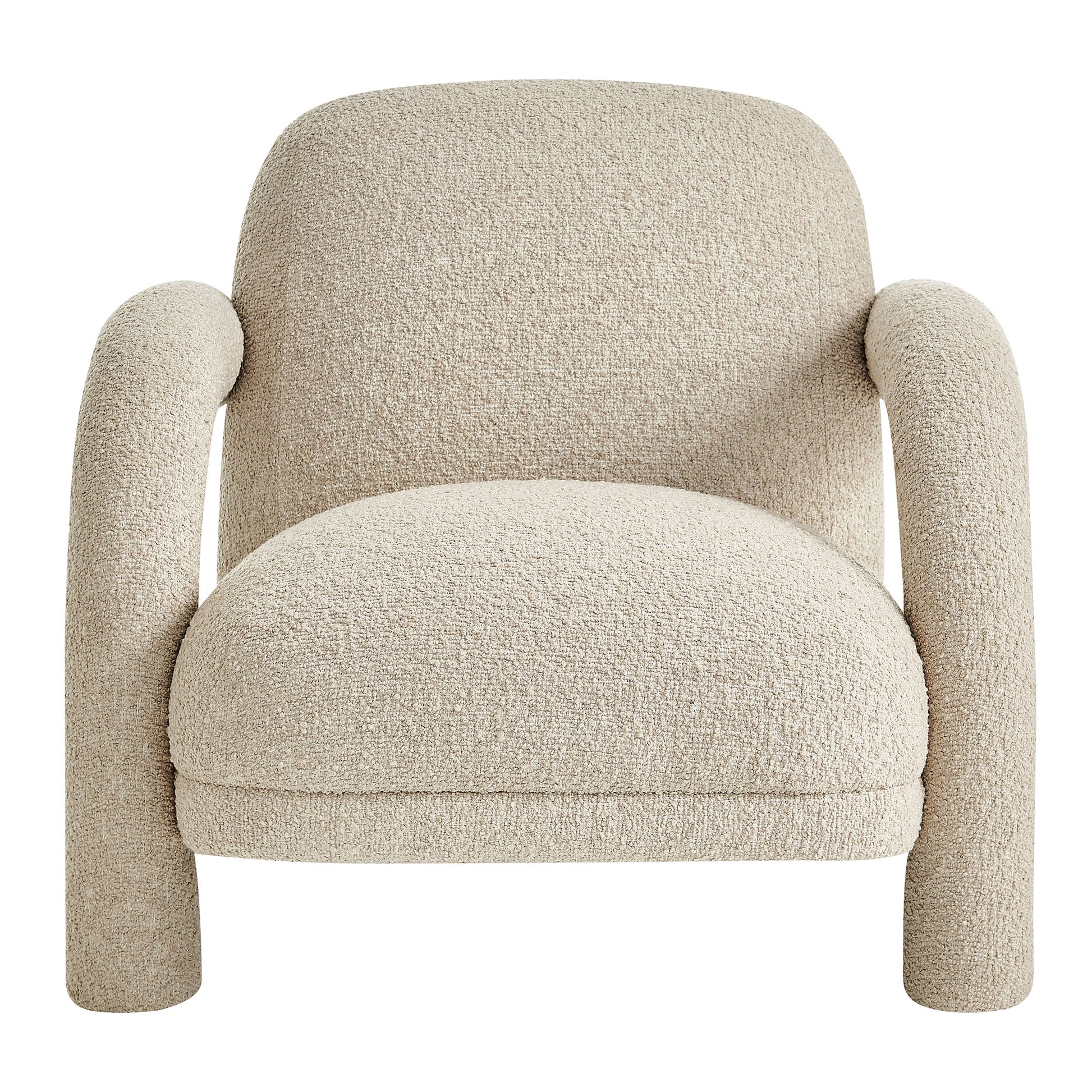 Ferris Textured Woven Fabric Lounge Chair by Modway