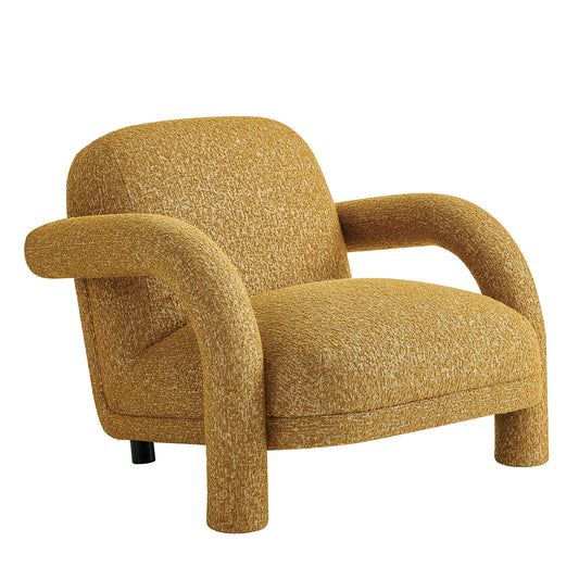Ferris Textured Woven Fabric Lounge Chair by Modway