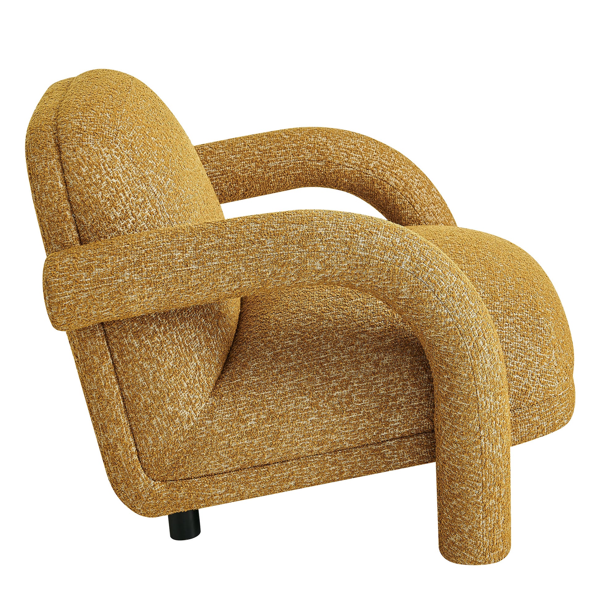 Ferris Textured Woven Fabric Lounge Chair by Modway